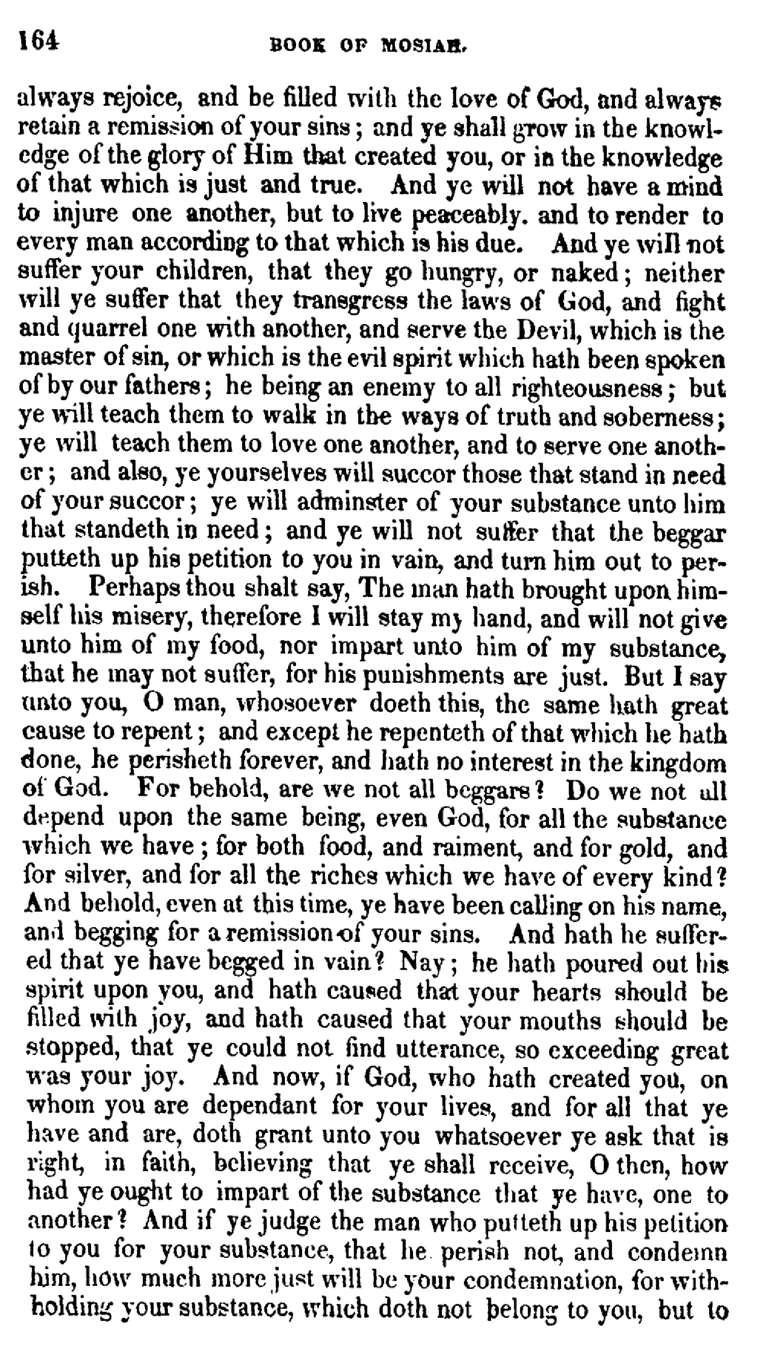 Book Of Mormon - Mosiah - Page 164