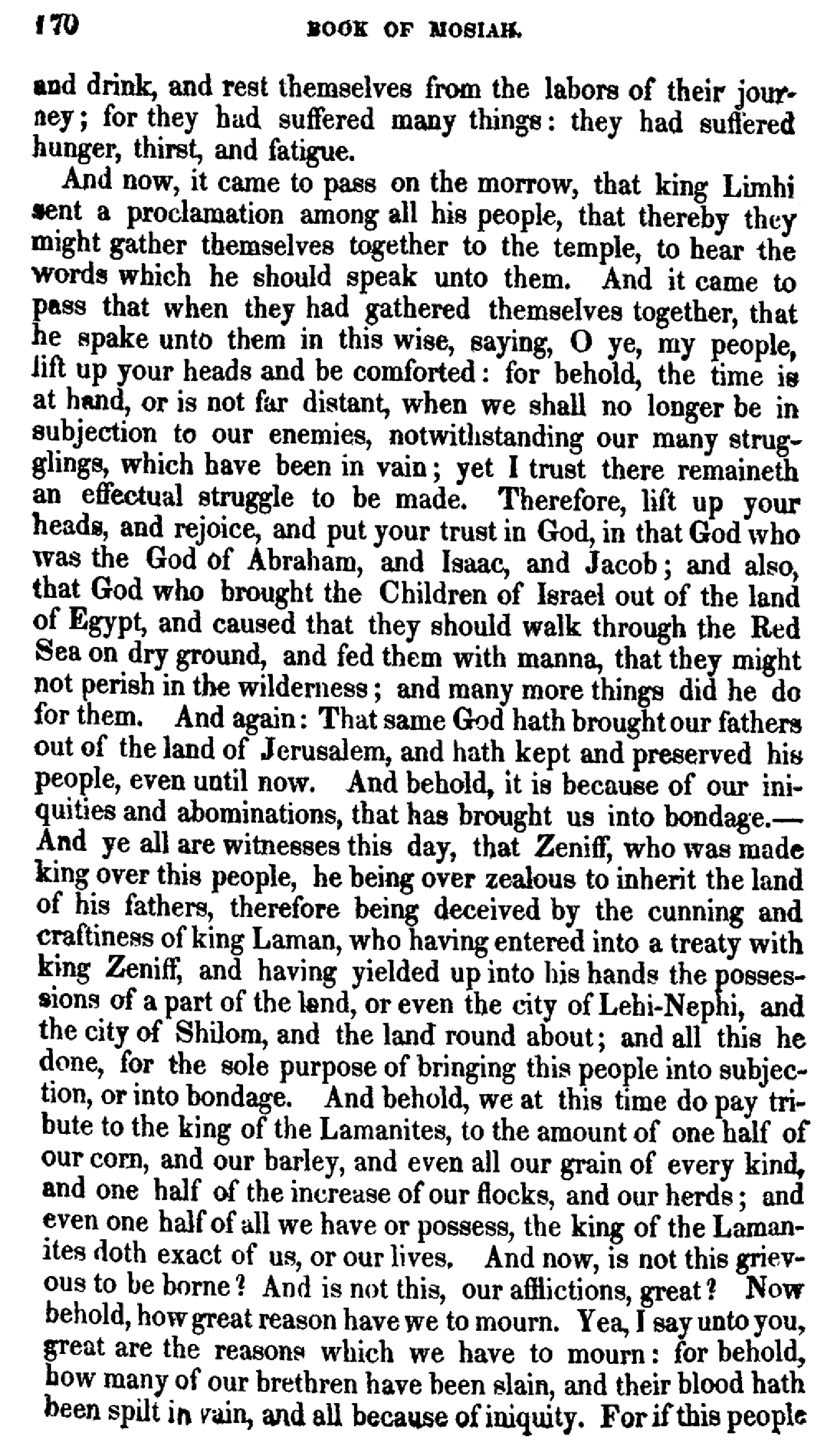 Book Of Mormon - Mosiah - Page 170