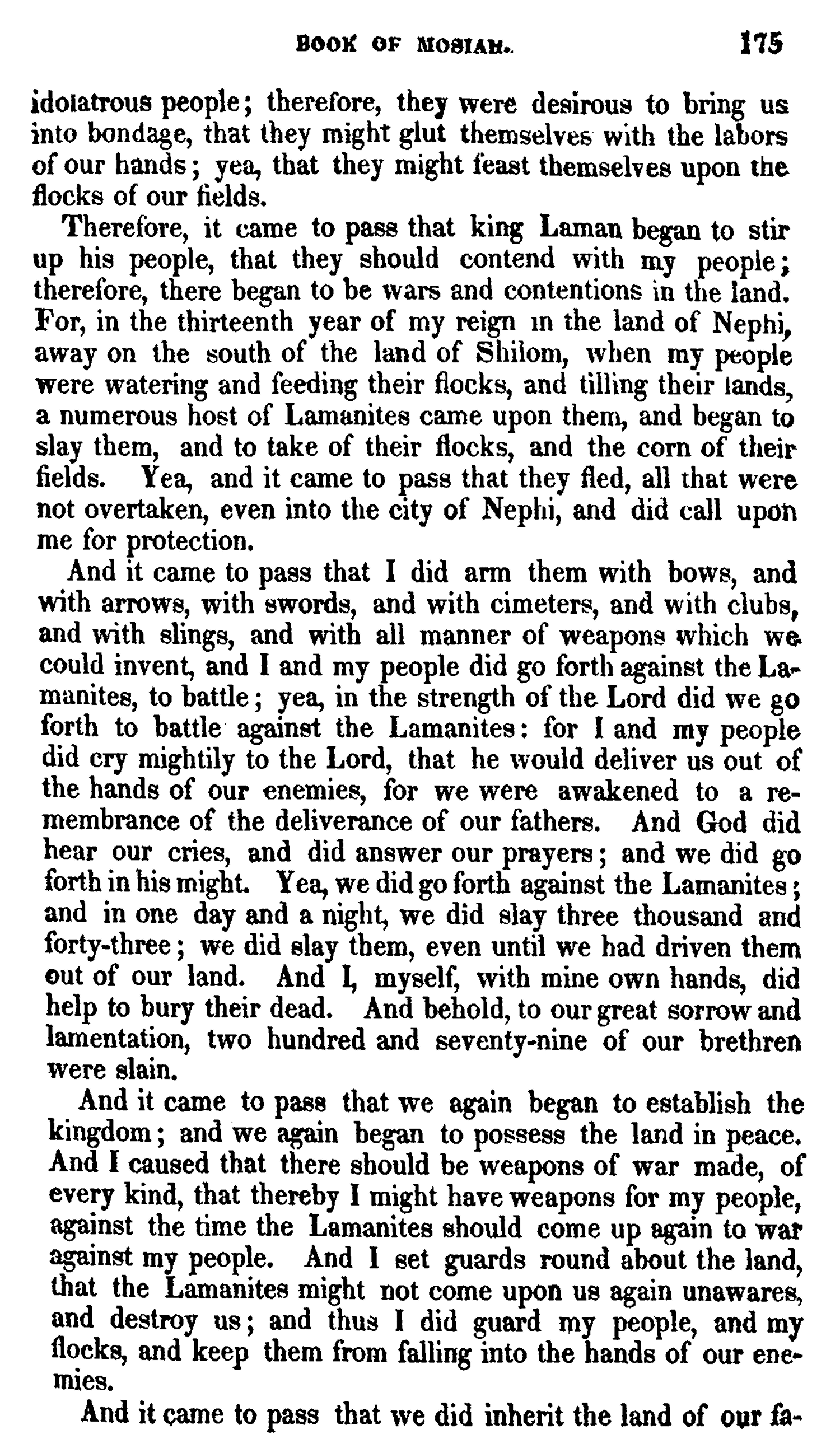 Book Of Mormon - Mosiah - Page 175
