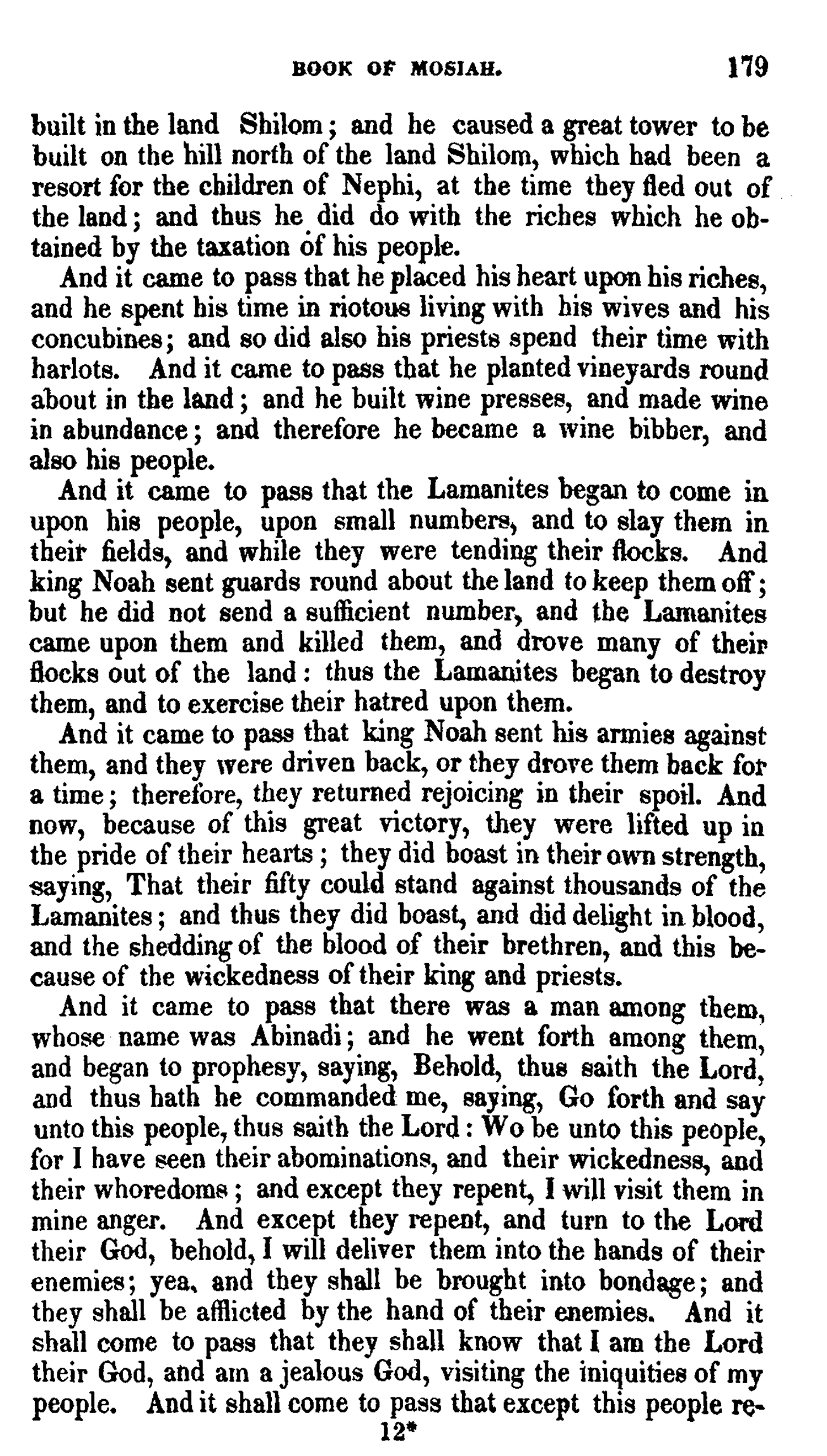 Book Of Mormon - Mosiah - Page 179