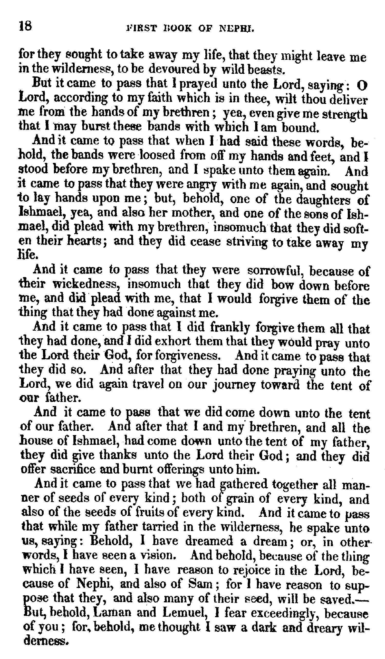 Book Of Mormon - 1 Nephi - Page 18