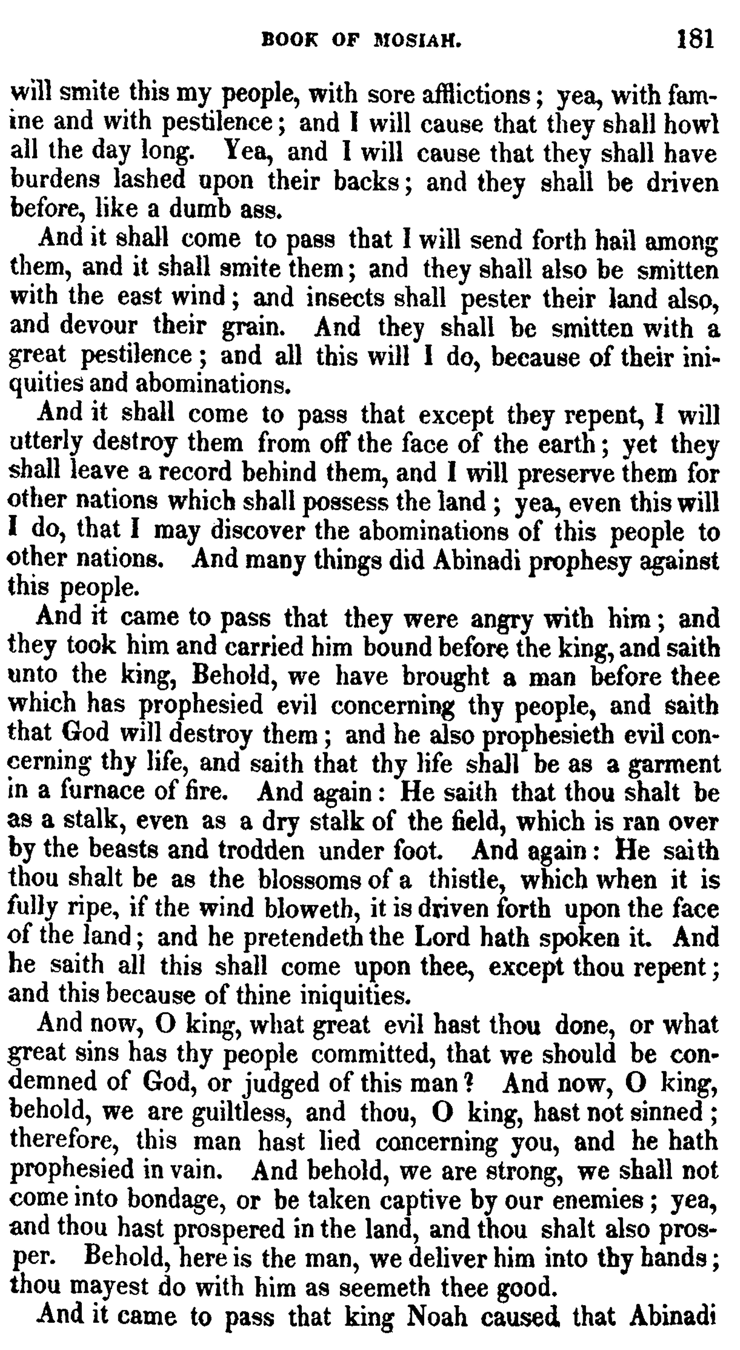 Book Of Mormon - Mosiah - Page 181