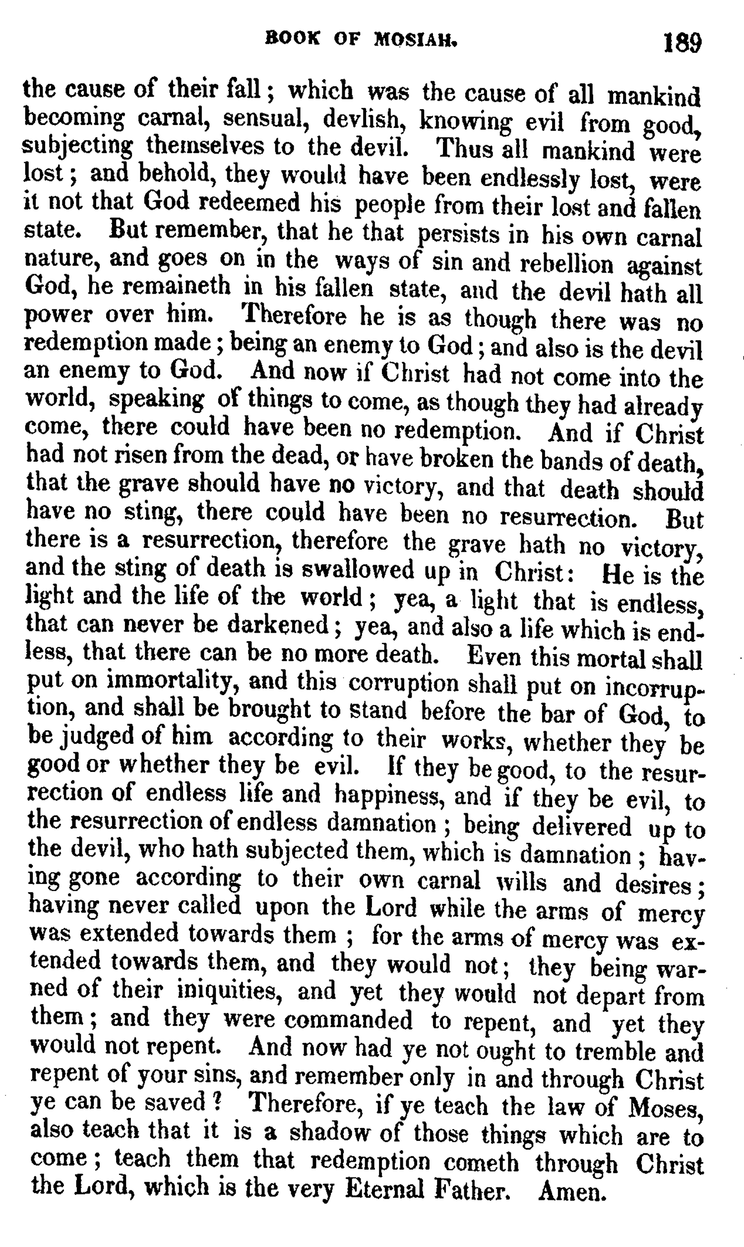 Book Of Mormon - Mosiah - Page 189