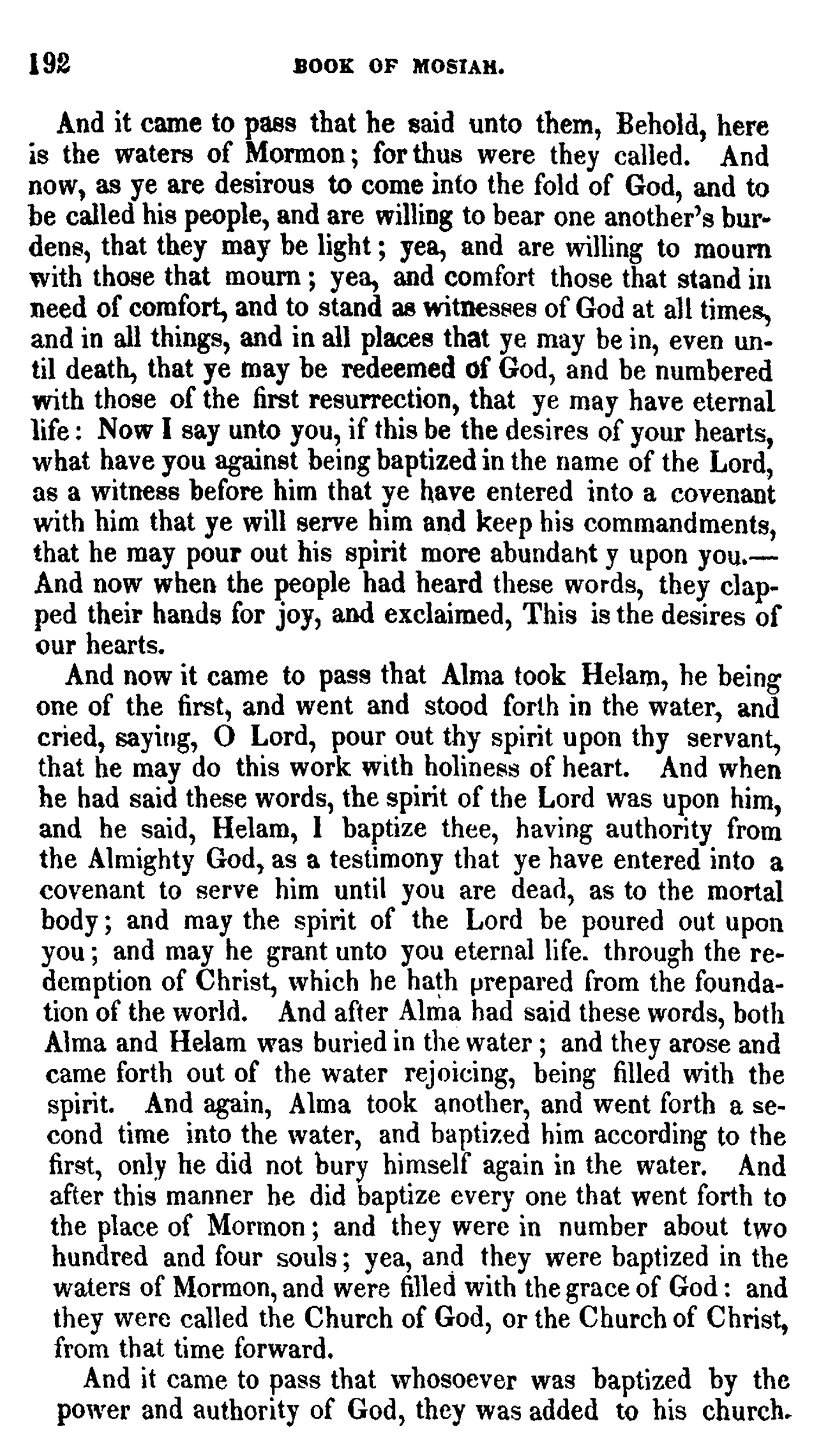 Book Of Mormon - Mosiah - Page 192