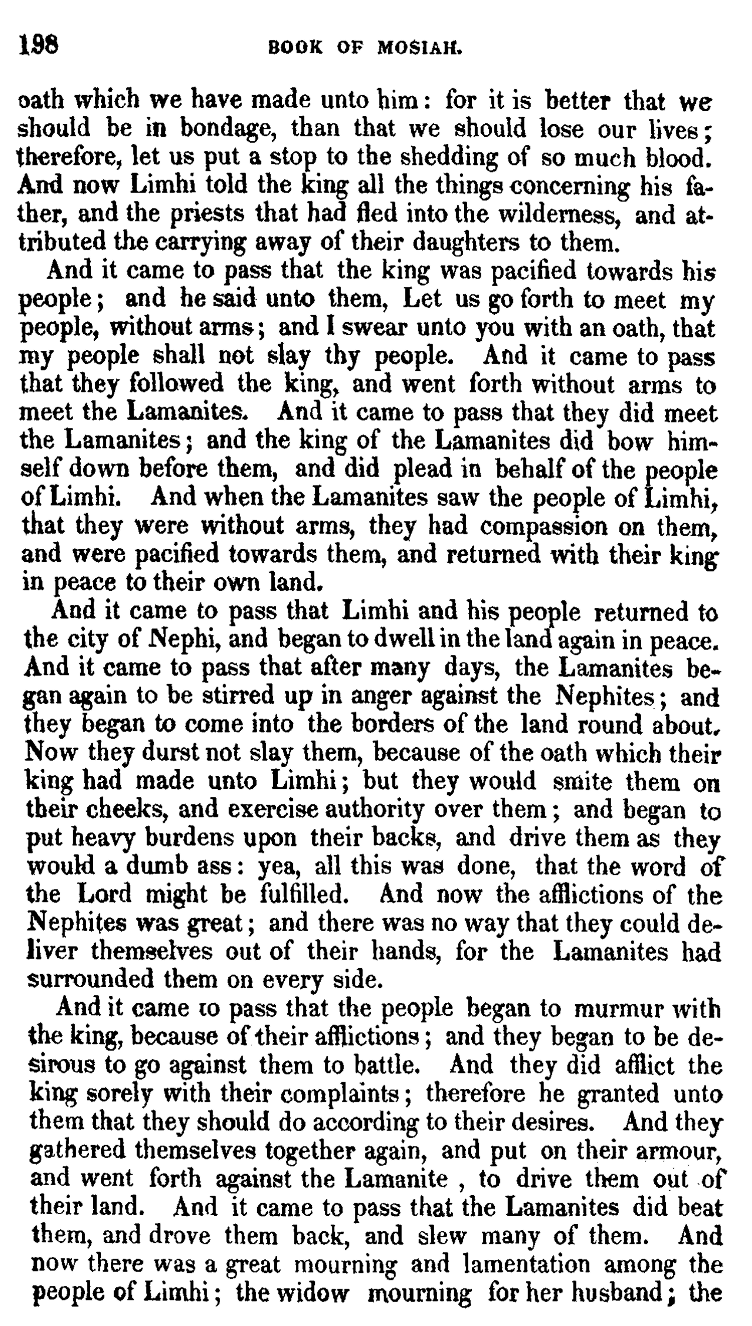 Book Of Mormon - Mosiah - Page 198