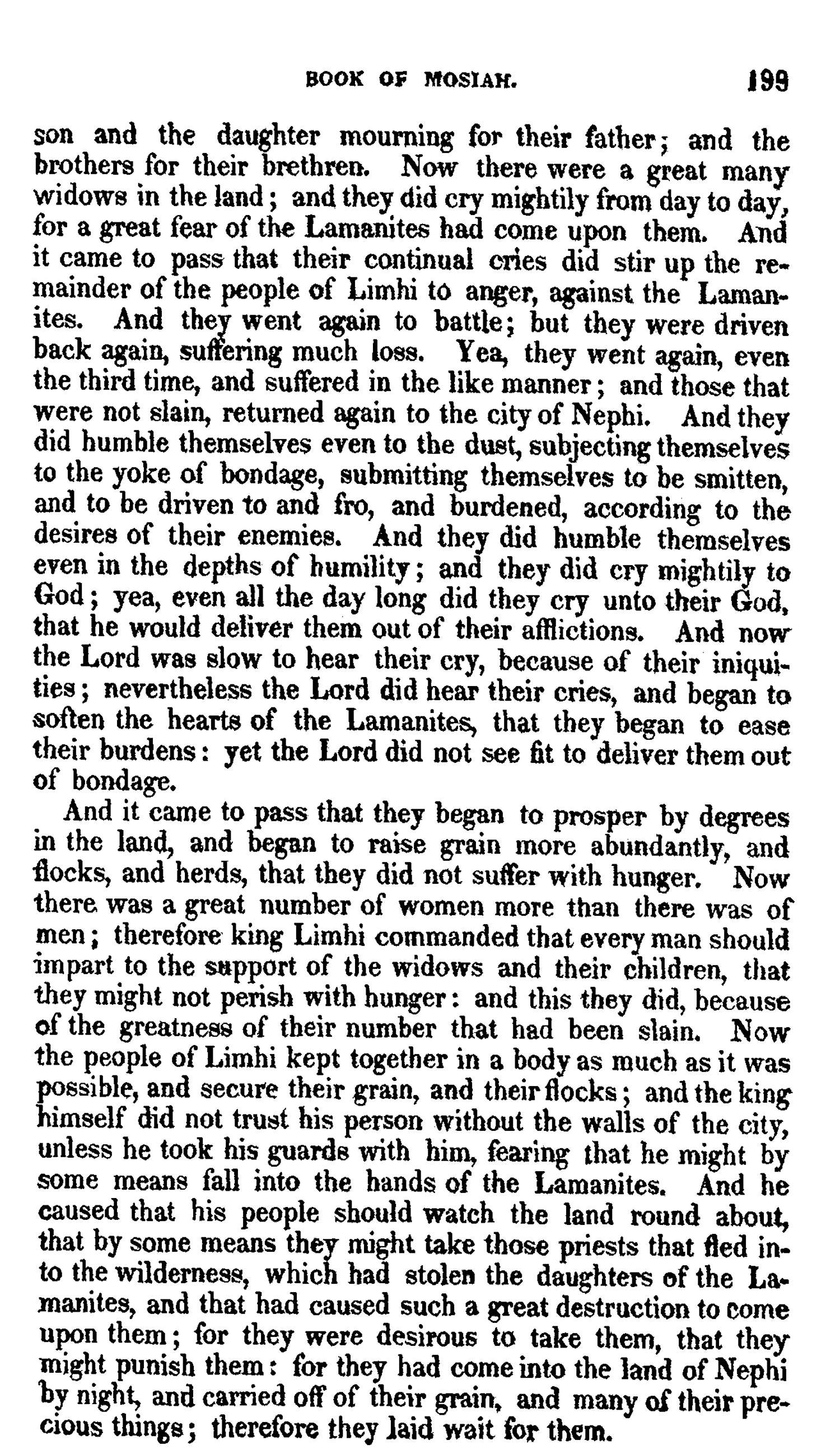 Book Of Mormon - Mosiah - Page 199