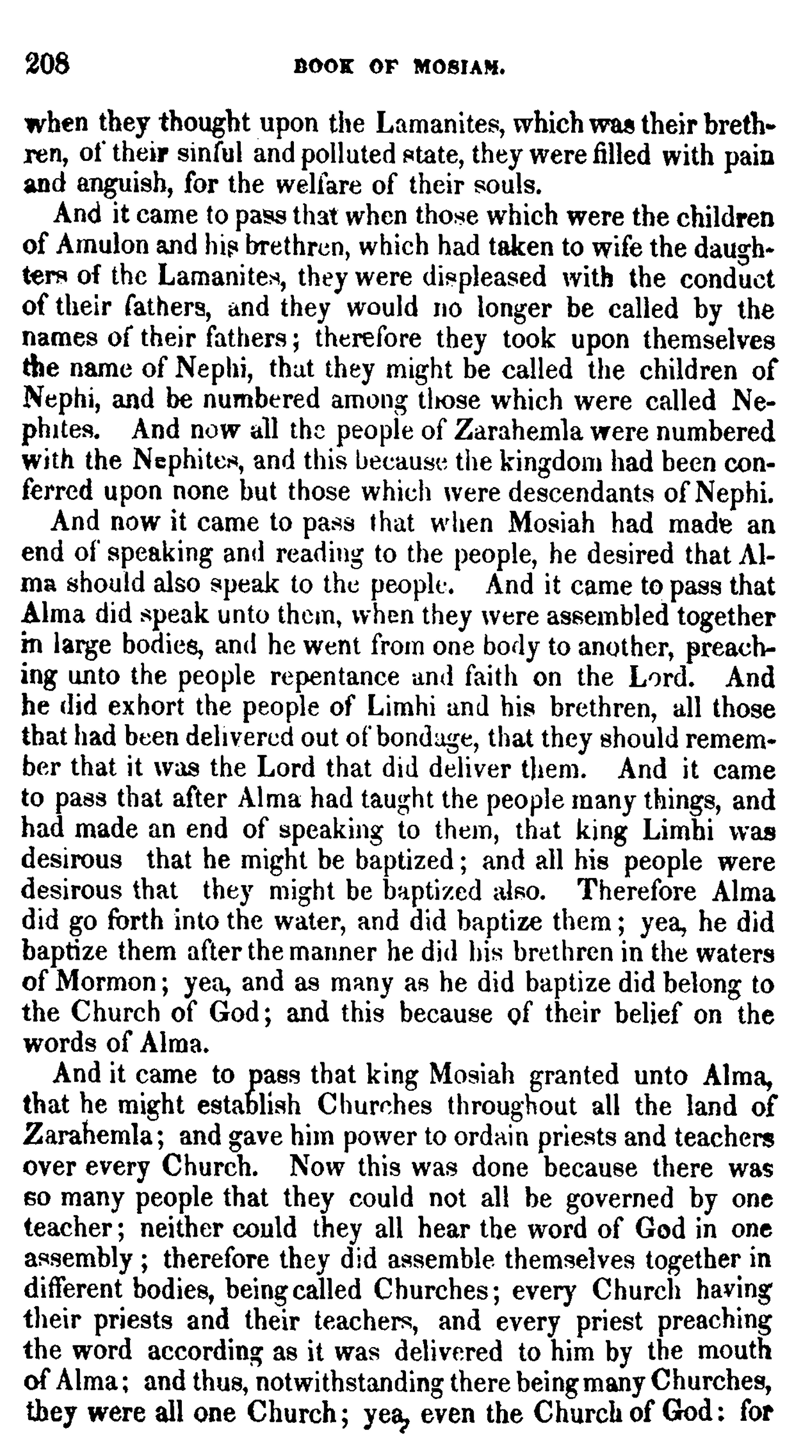 Book Of Mormon - Mosiah - Page 208