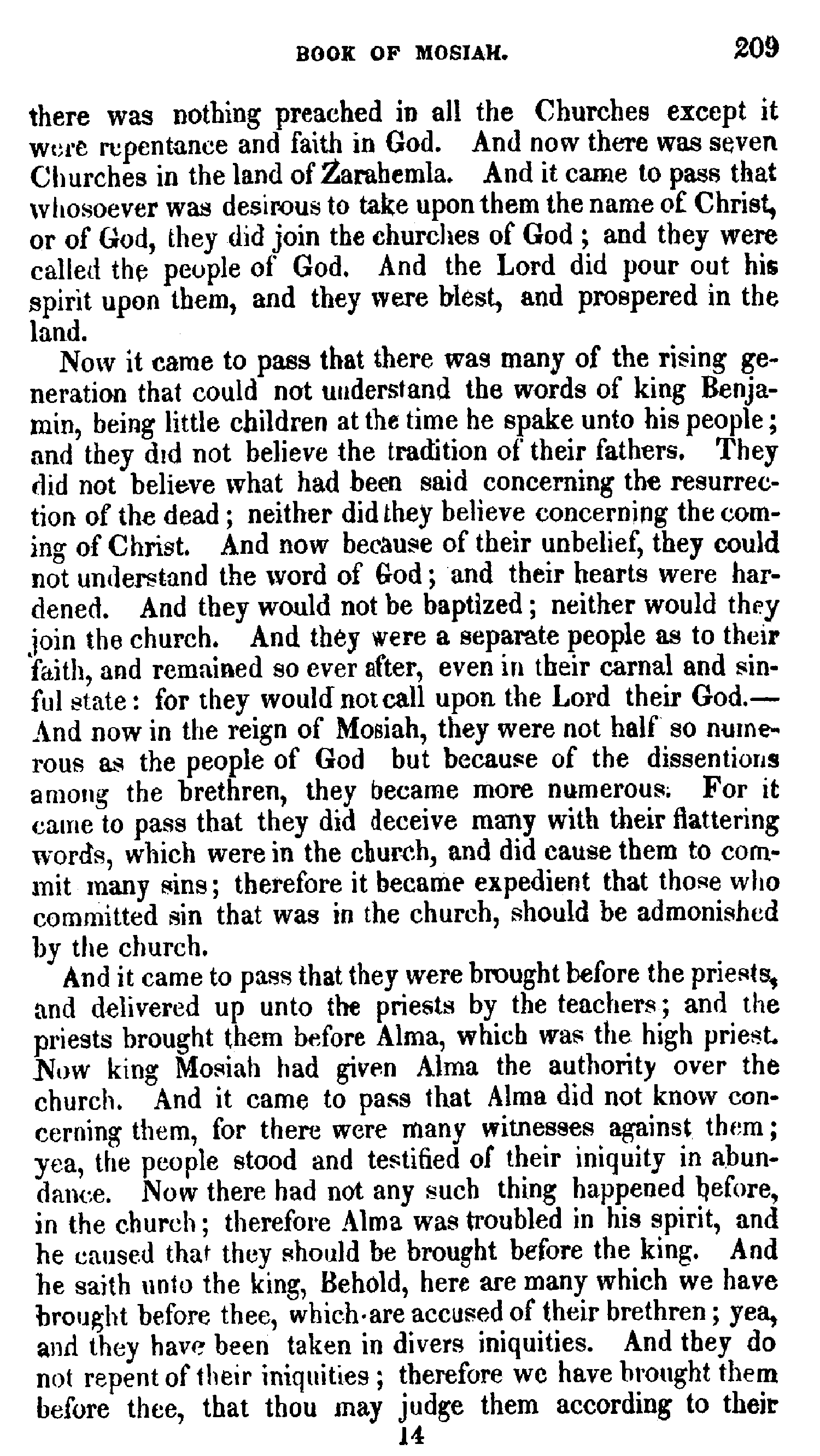 Book Of Mormon - Mosiah - Page 209