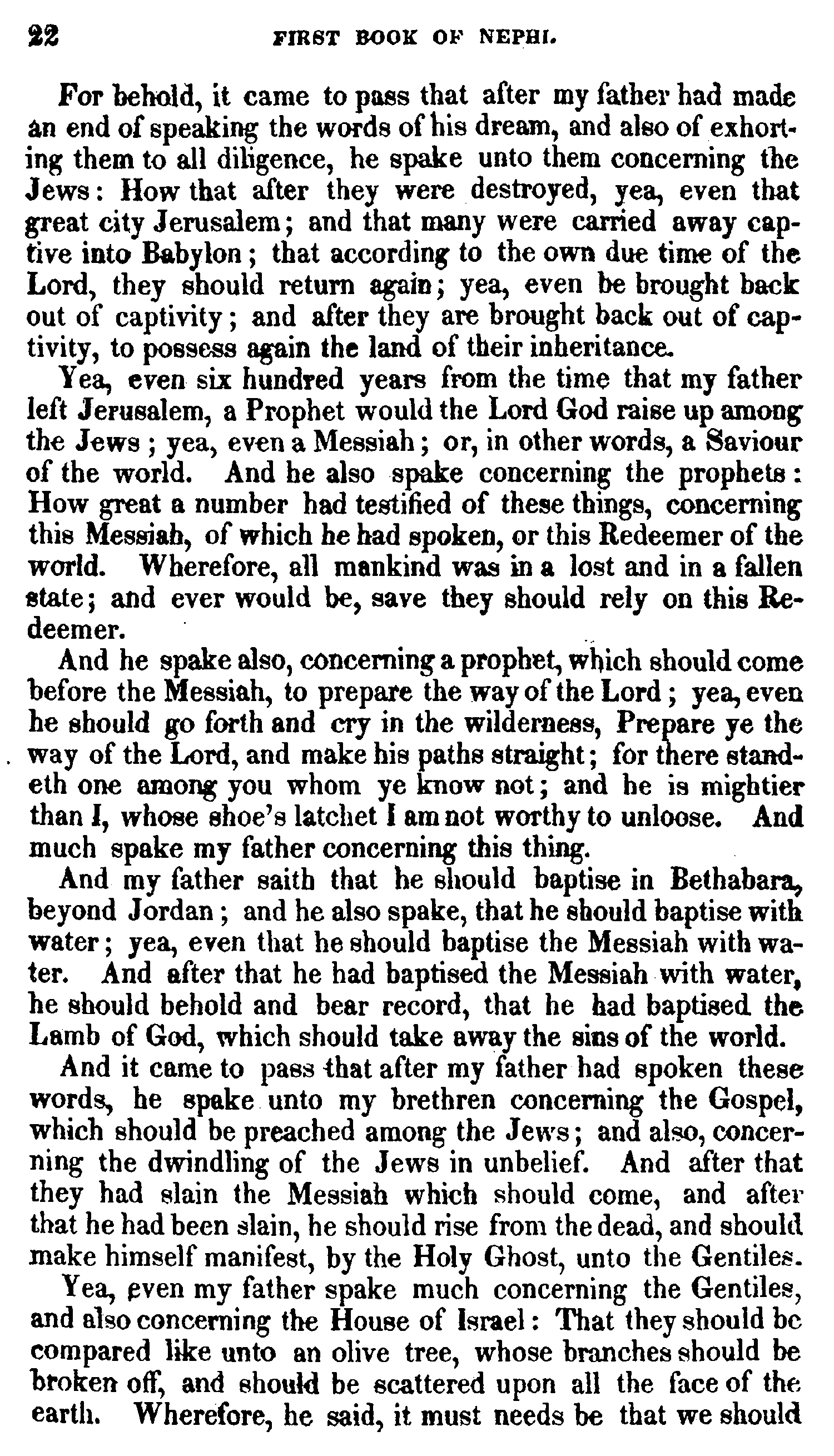 Book Of Mormon - 1 Nephi - Page 22