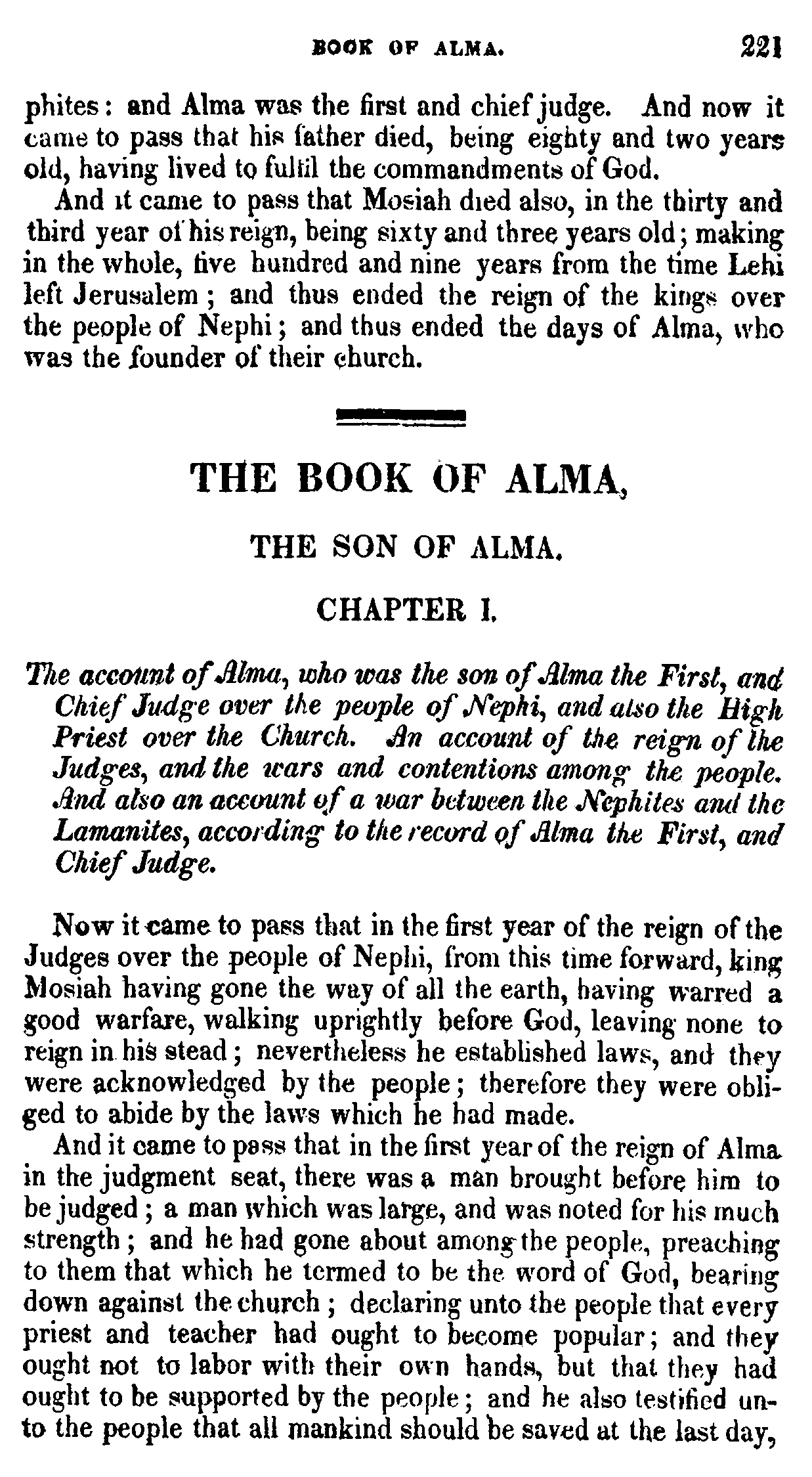 Book Of Mormon - Mosiah - Page 221