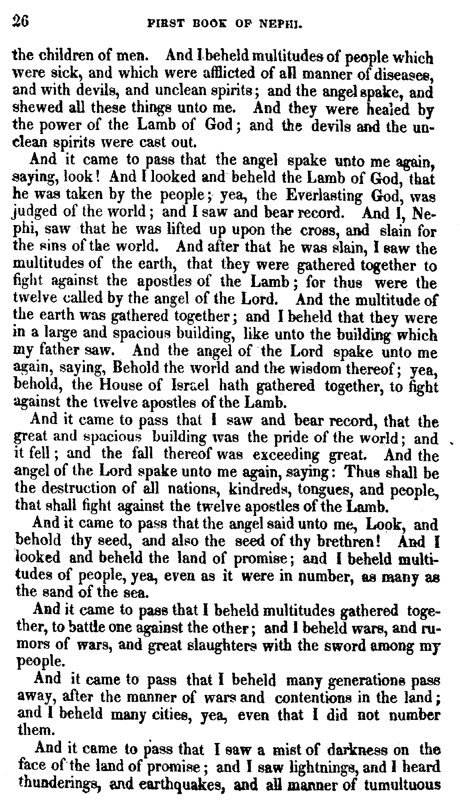 Book Of Mormon - 1 Nephi - Page 26