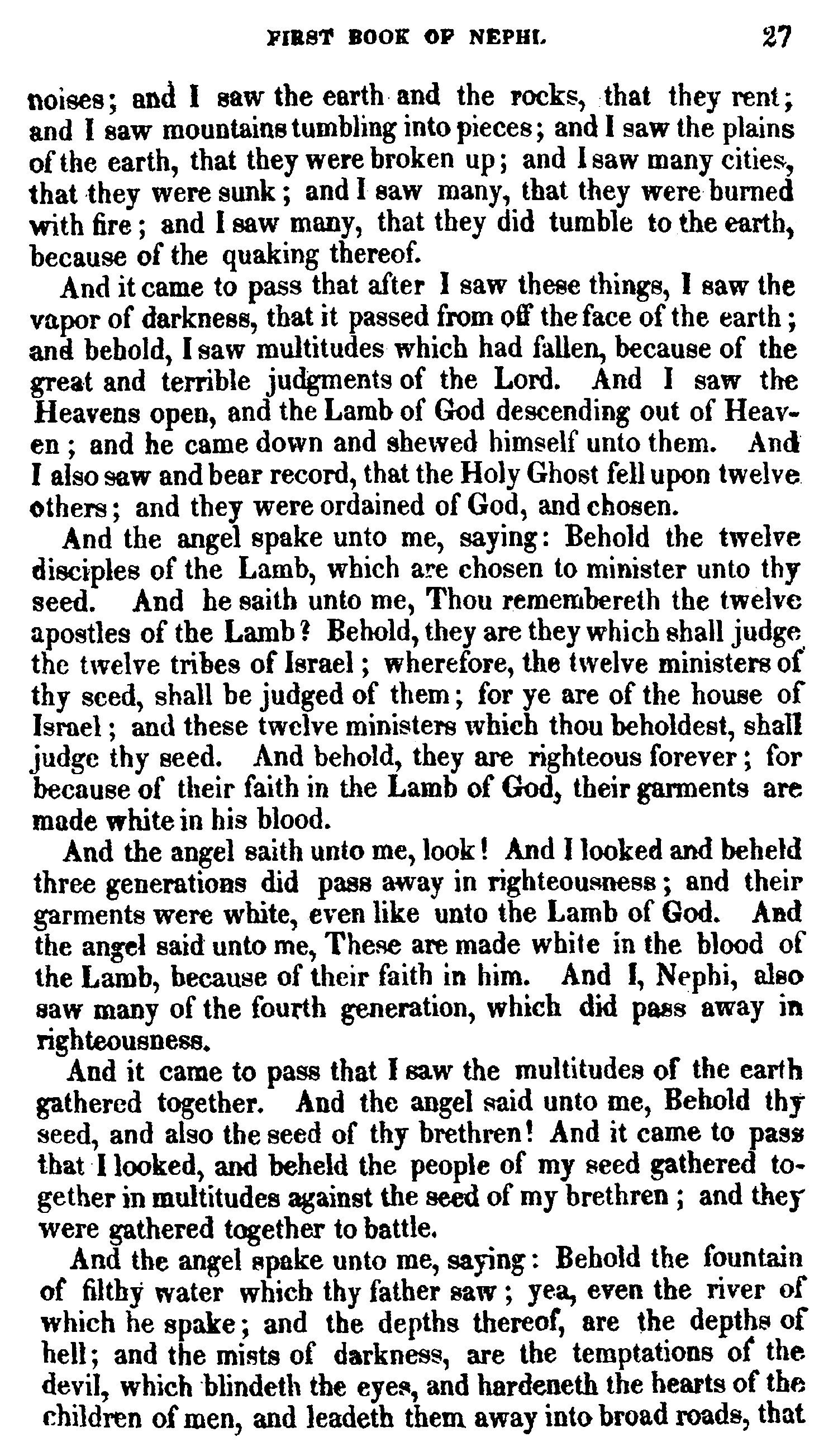 Book Of Mormon - 1 Nephi - Page 27