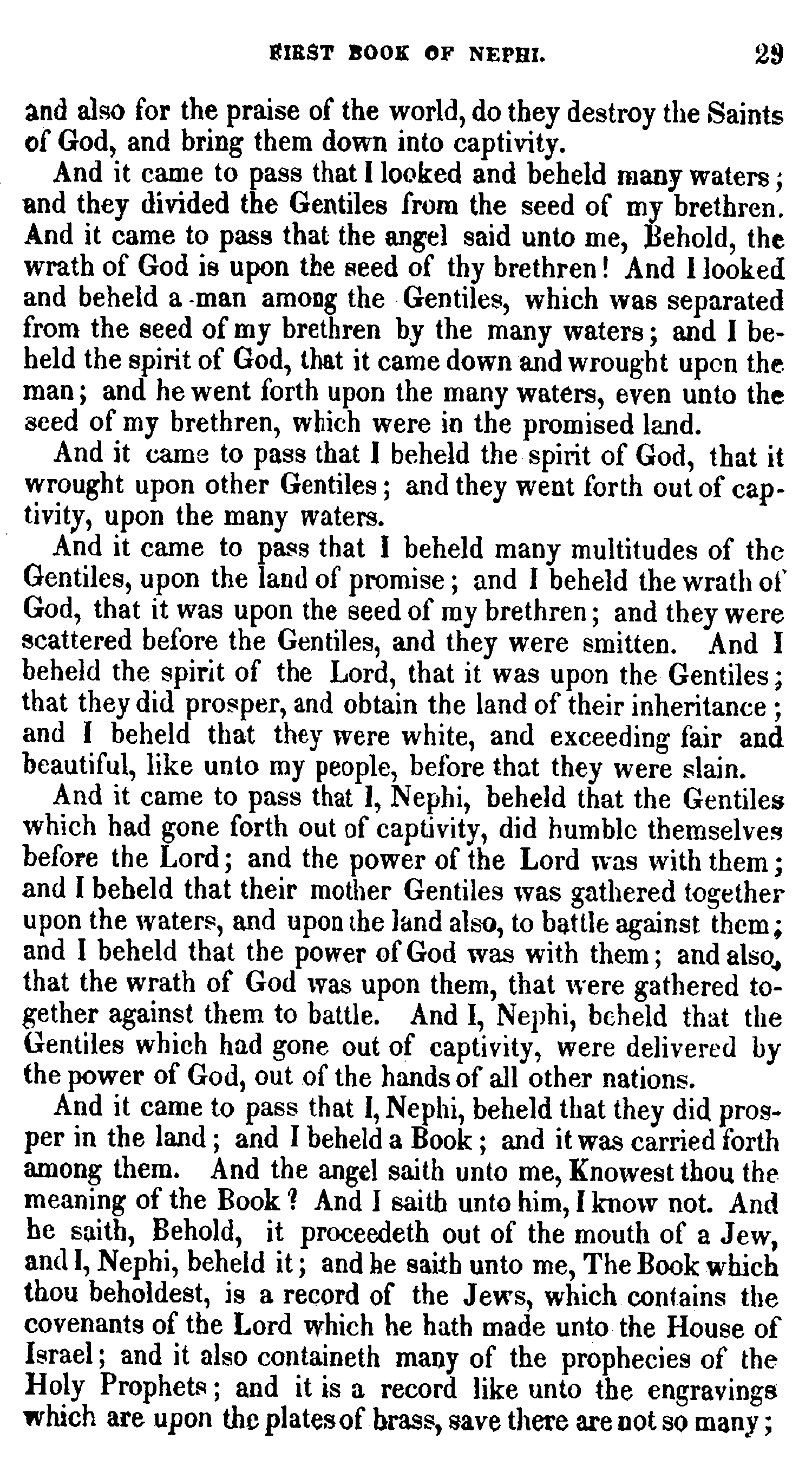 Book Of Mormon - 1 Nephi - Page 29