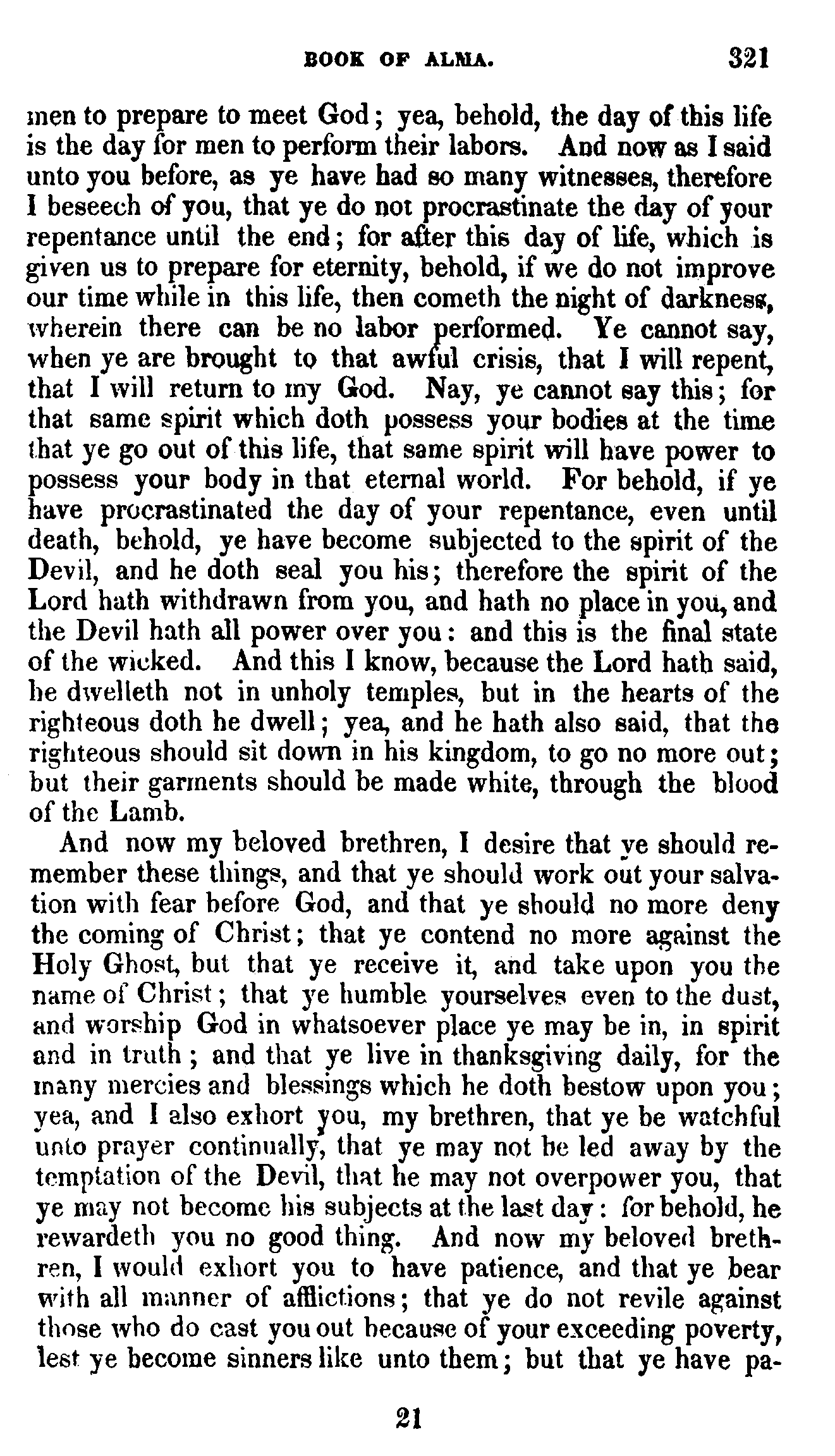Book Of Mormon - Alma - Page 321