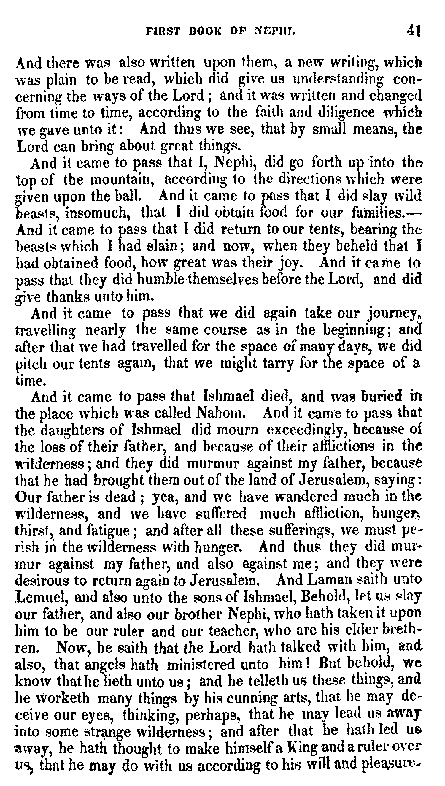 Book Of Mormon - 1 Nephi - Page 41