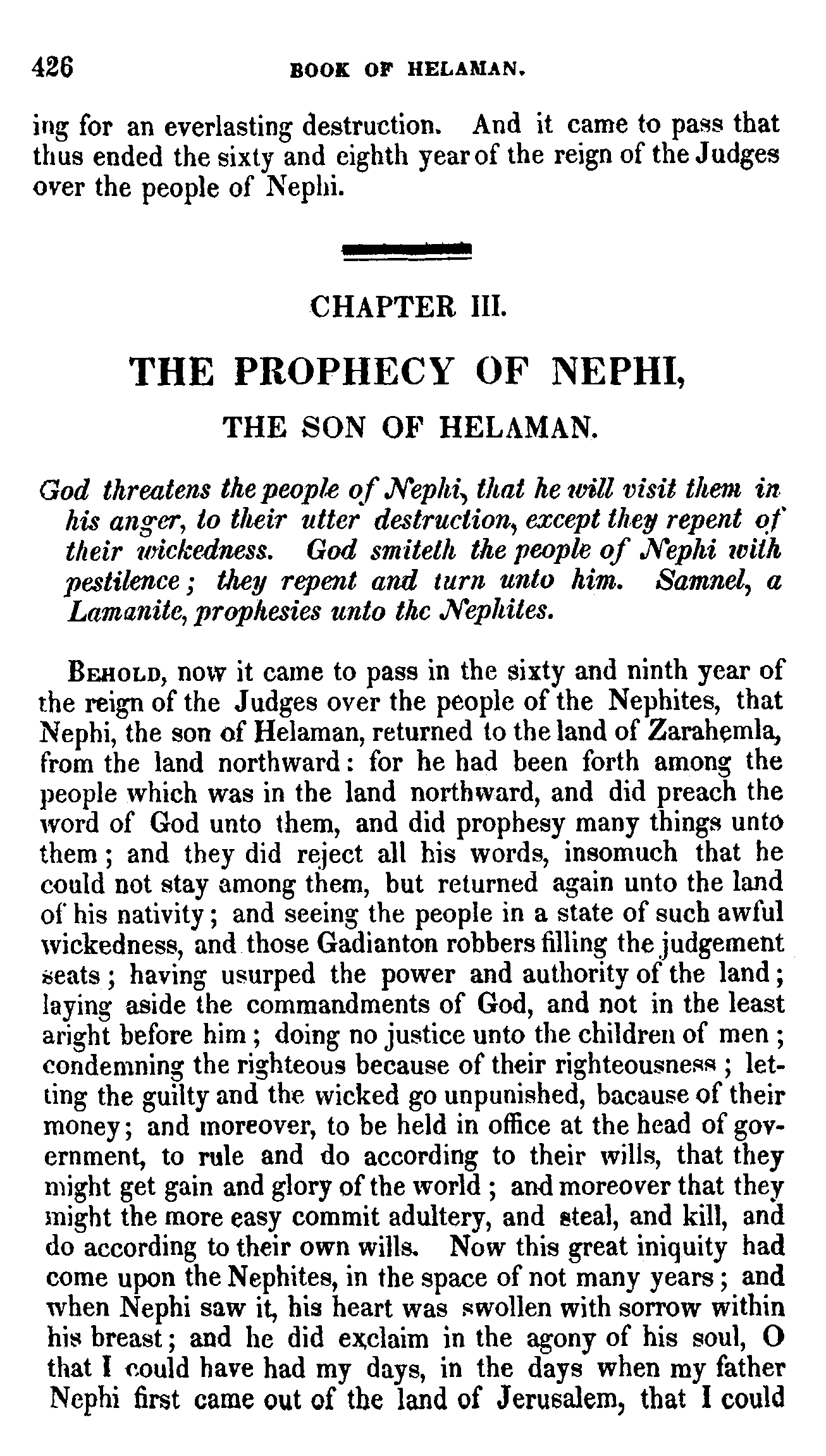 Book Of Mormon - Helaman - Page 426
