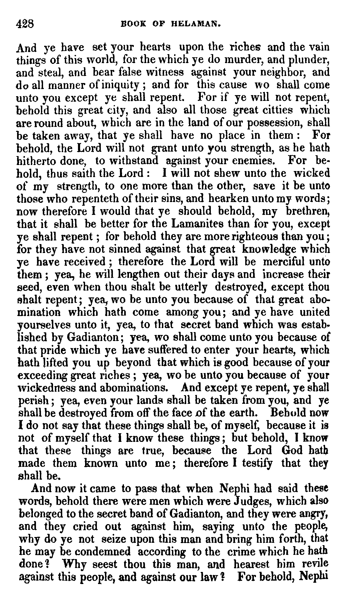 Book Of Mormon - Helaman - Page 428