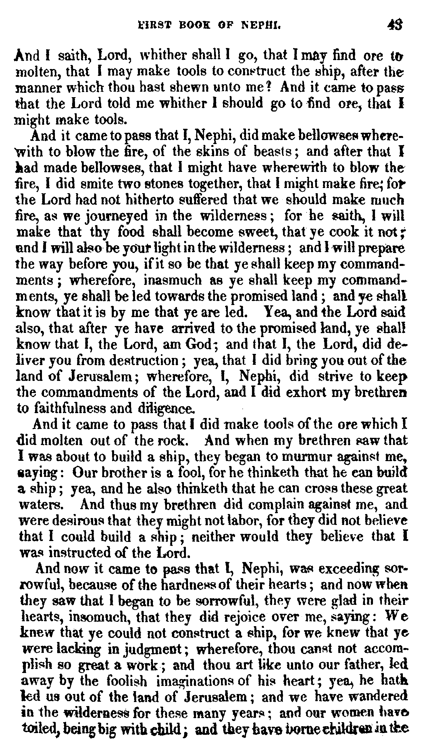 Book Of Mormon - 1 Nephi - Page 43