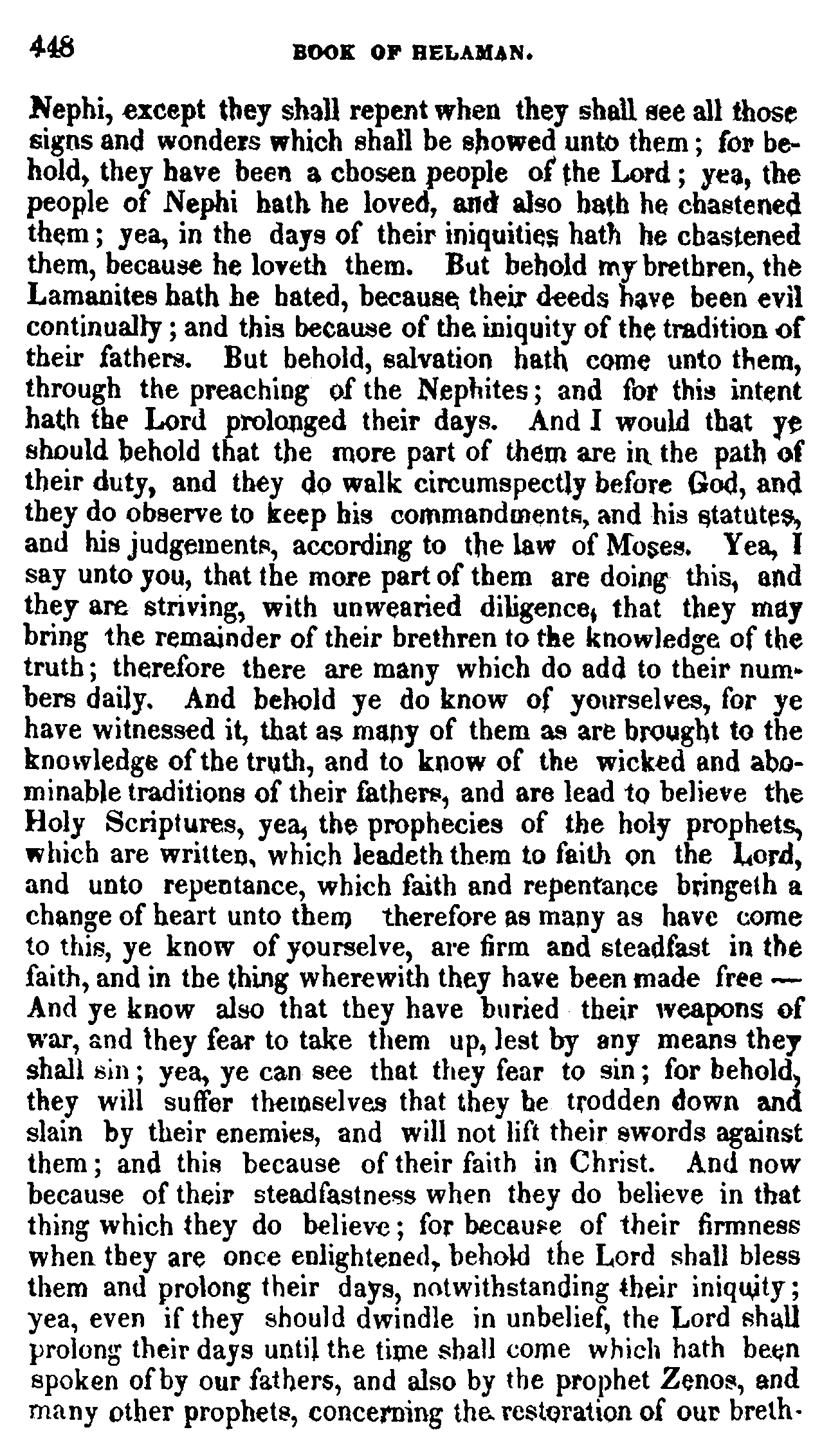 Book Of Mormon - Helaman - Page 448