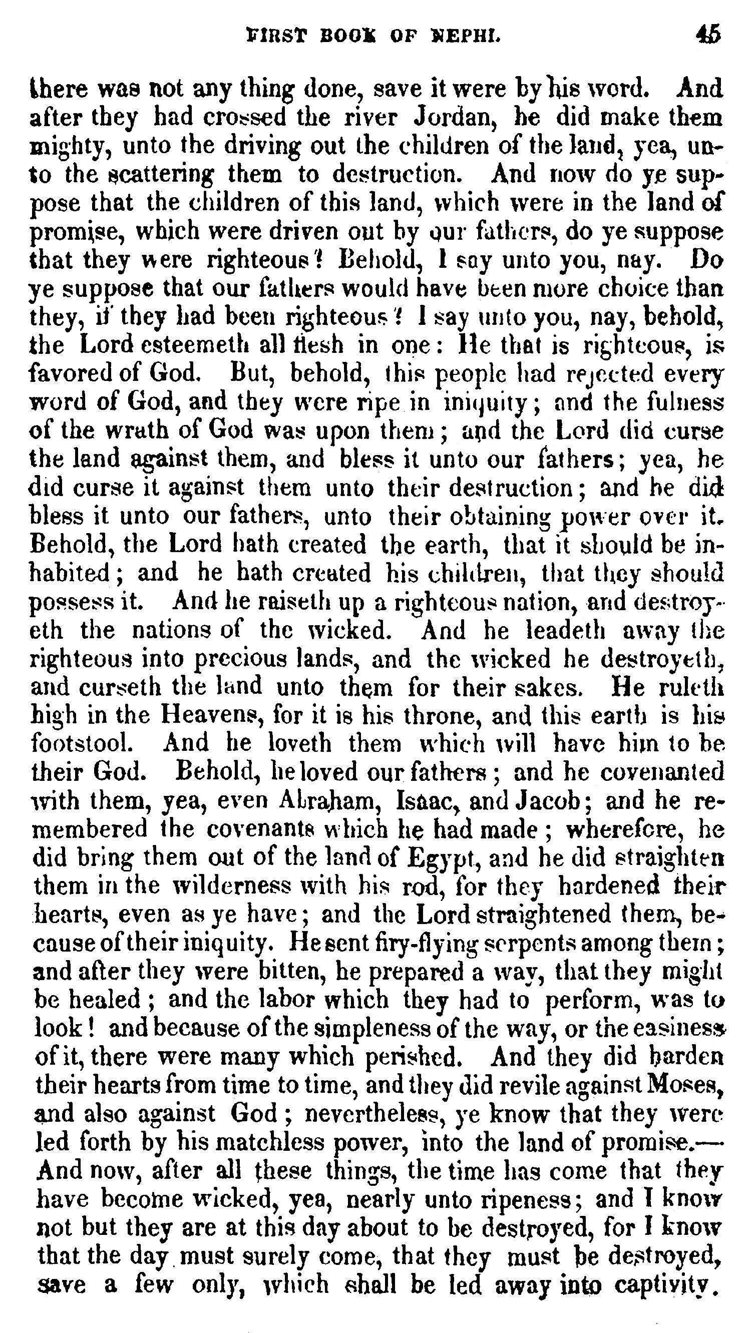 Book Of Mormon - 1 Nephi - Page 45