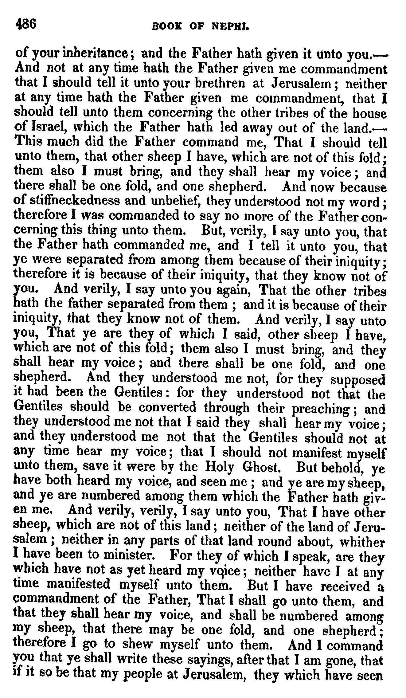 Book Of Mormon - 3 Nephi - Page 486