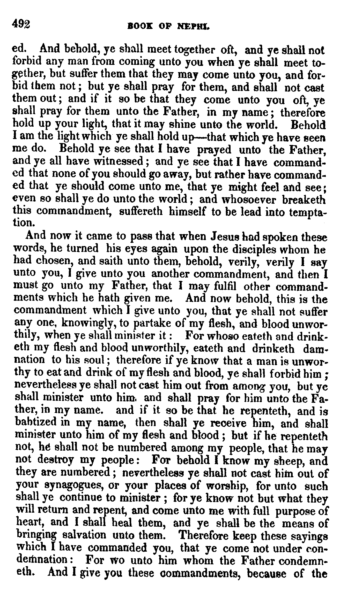 Book Of Mormon - 3 Nephi - Page 492