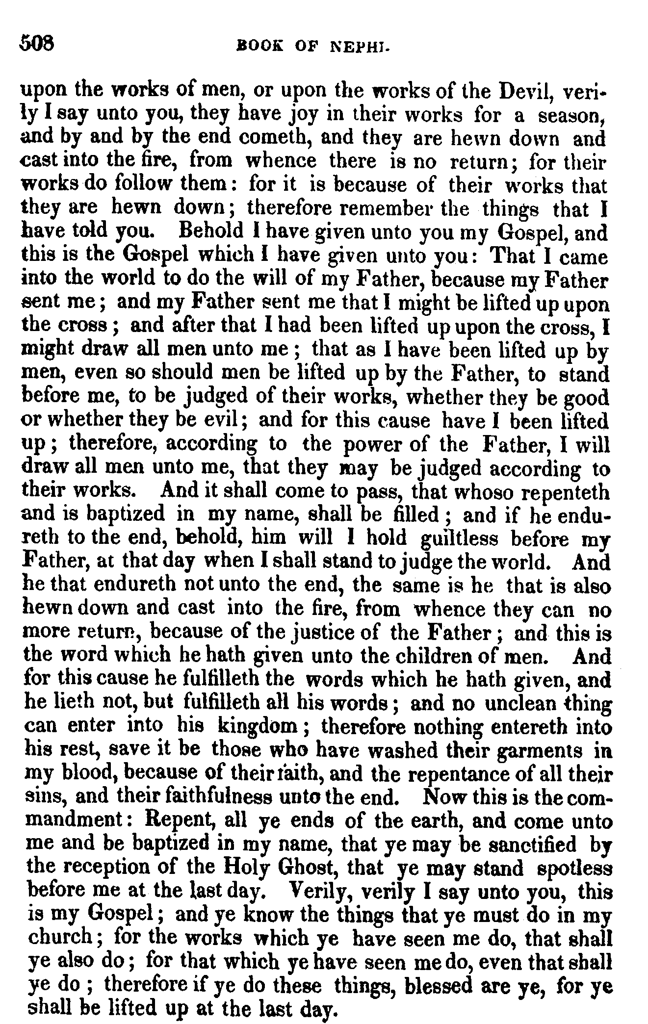 Book Of Mormon - 3 Nephi - Page 508