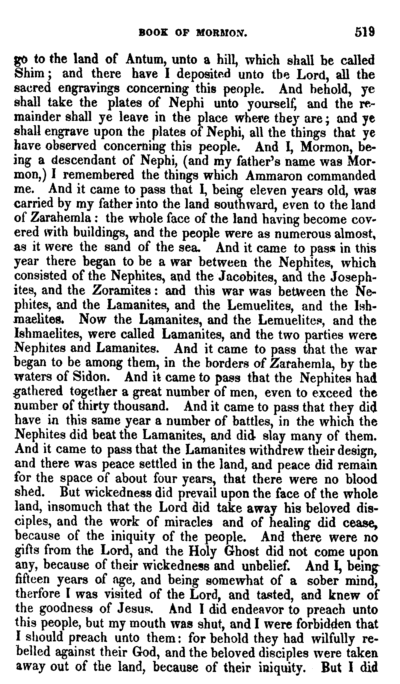 Book Of Mormon Page 519