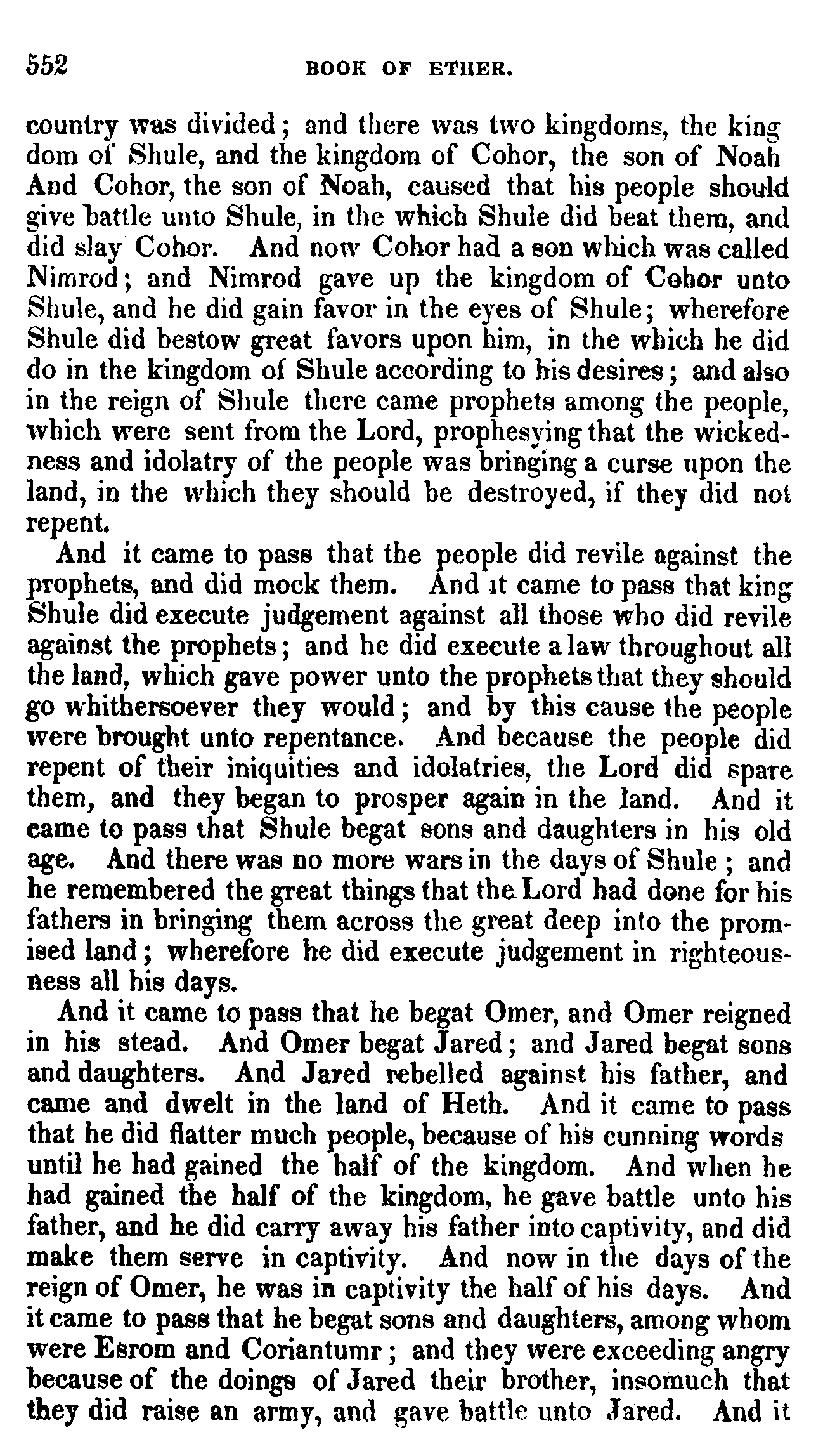 Book Of Mormon - Ether - Page 552