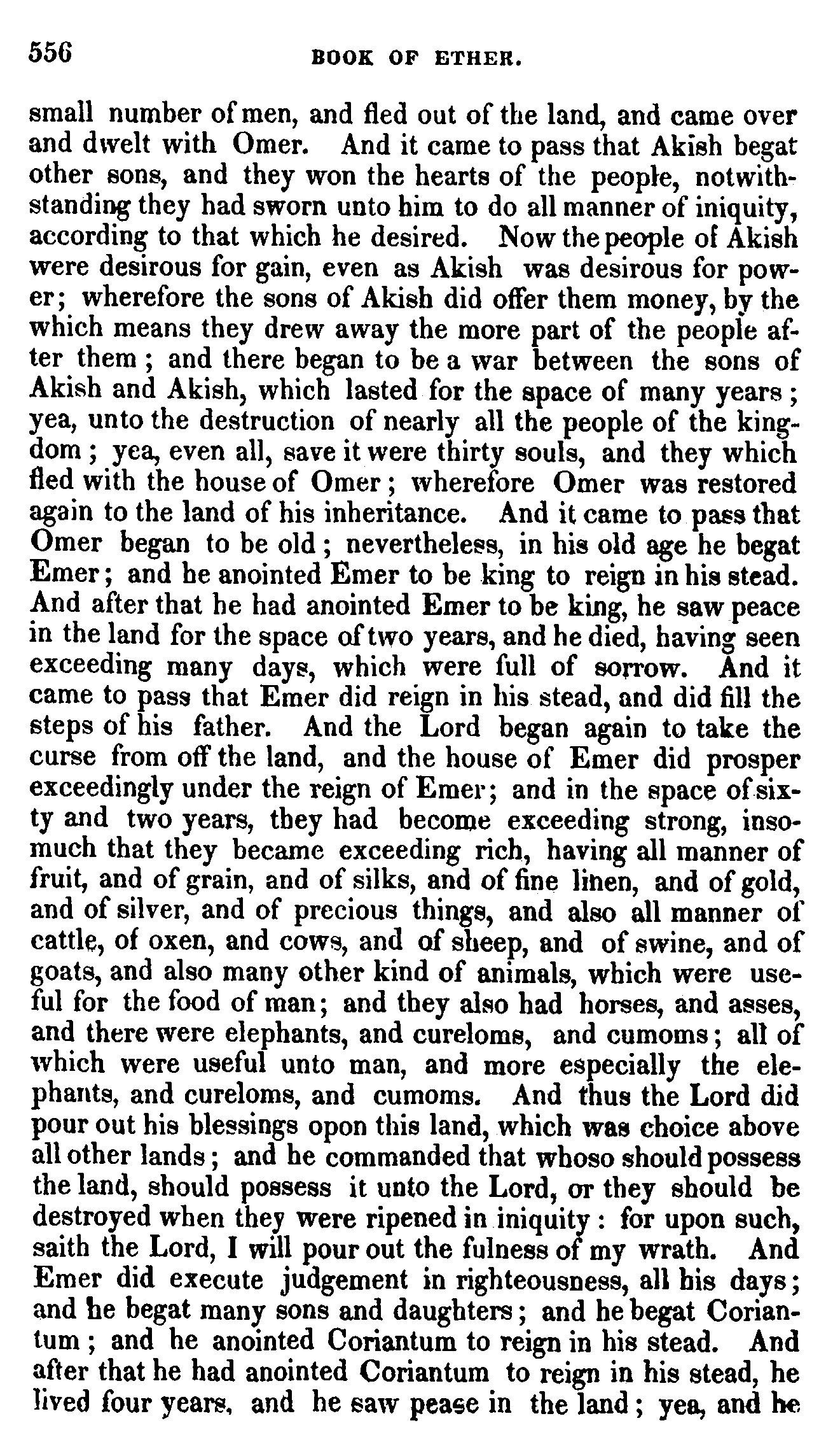 Book Of Mormon - Ether - Page 556