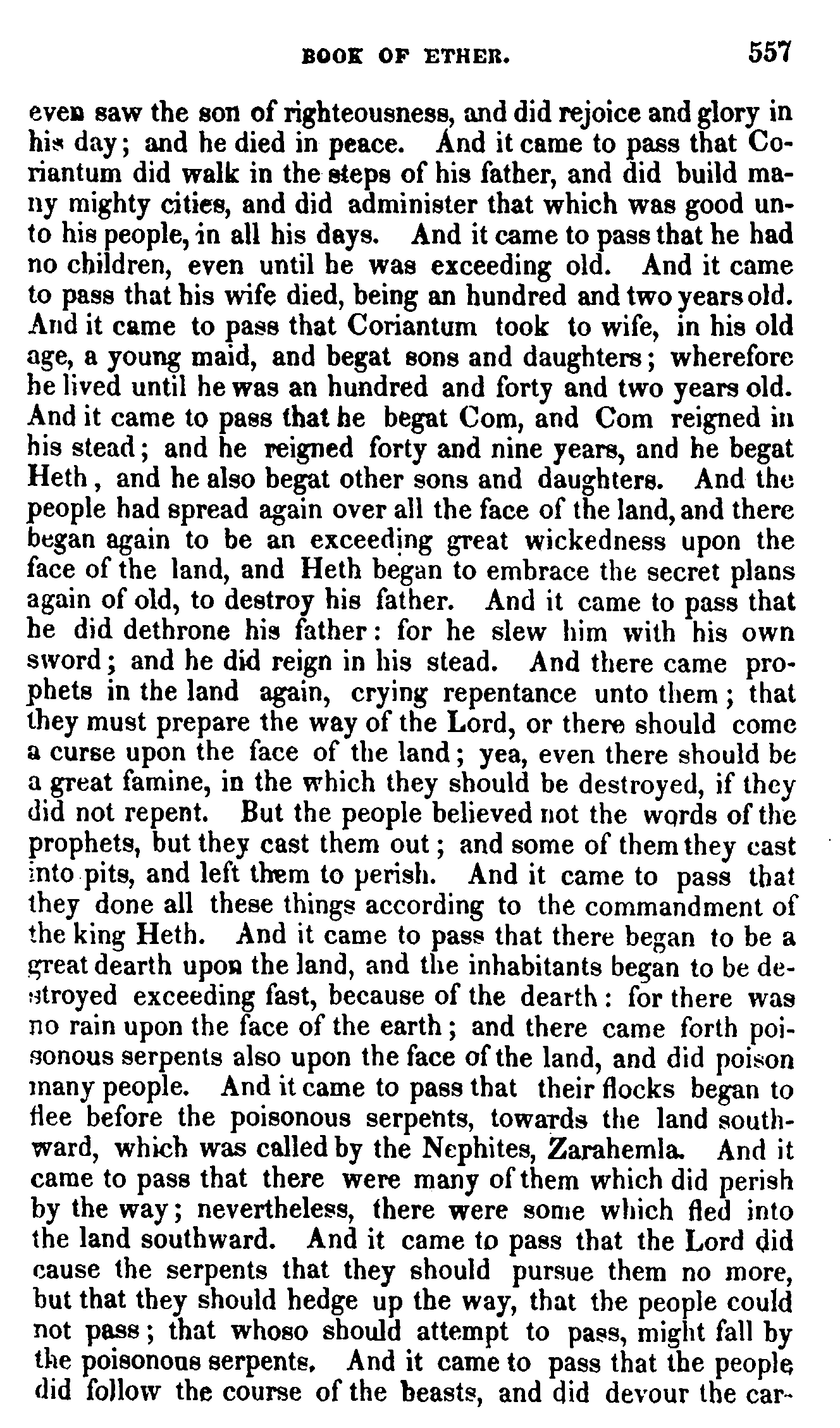 Book Of Mormon - Ether - Page 557