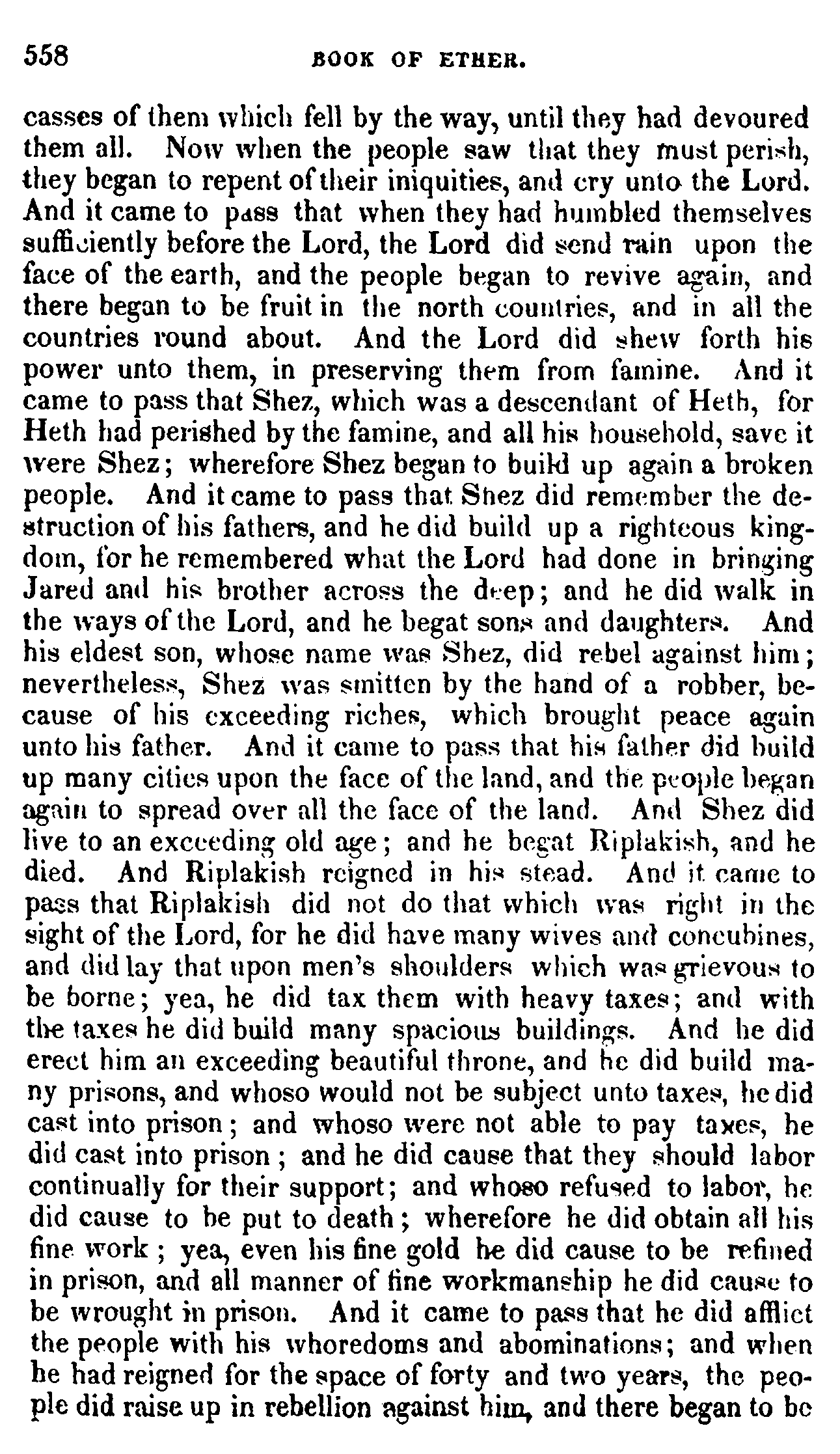 Book Of Mormon - Ether - Page 558