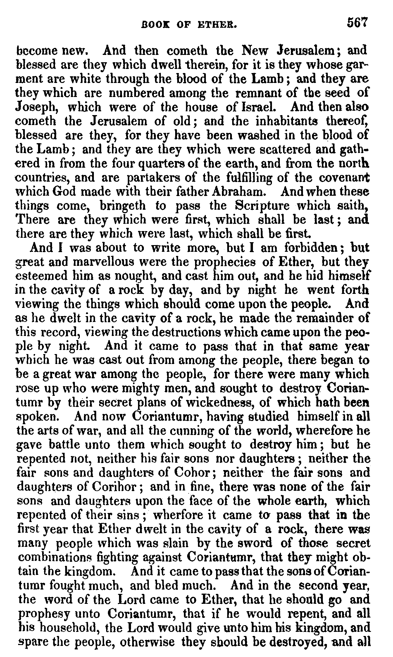 Book of Mormon - Ether - Page 567
