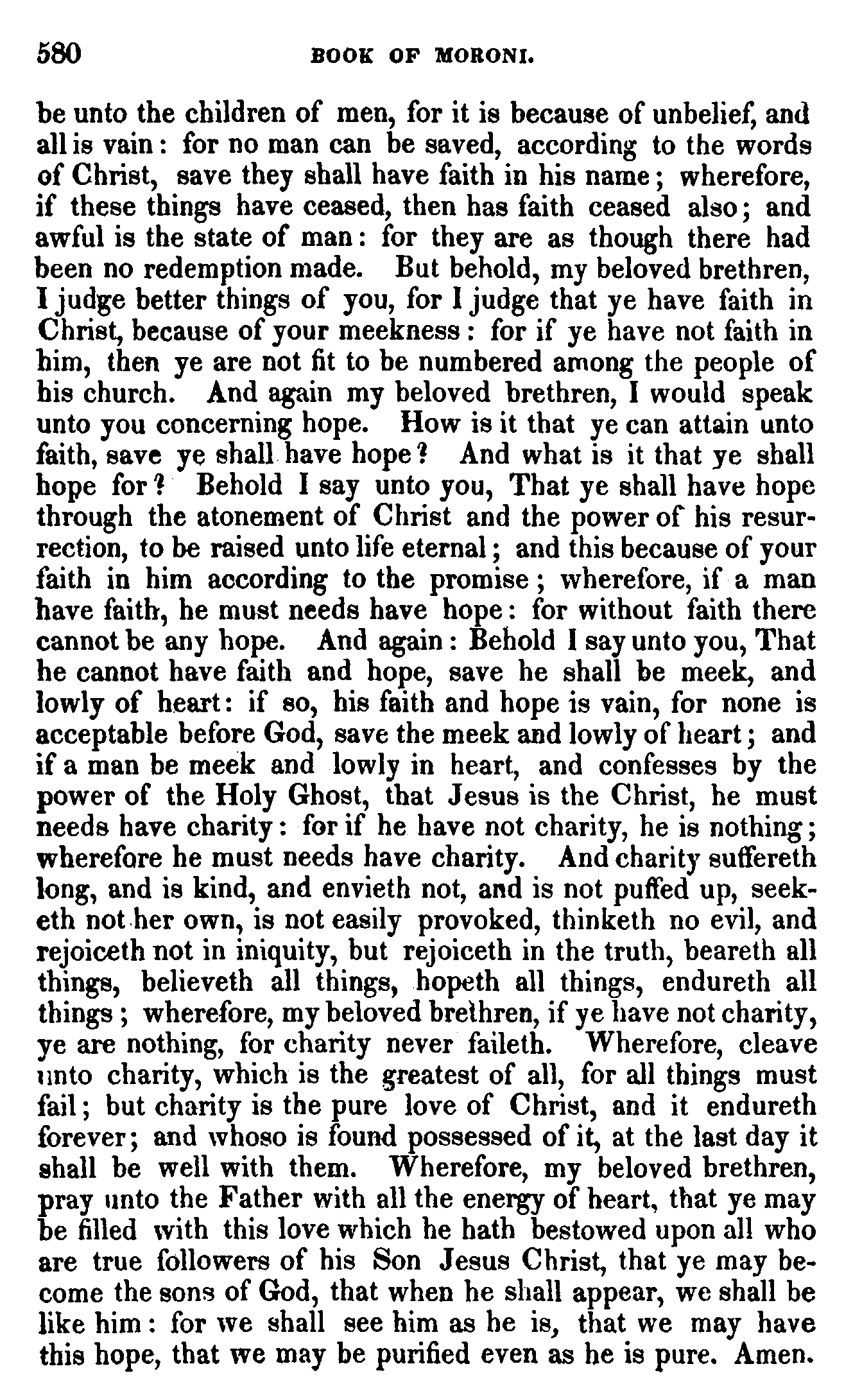 Book of Mormon - Moroni - Page 580