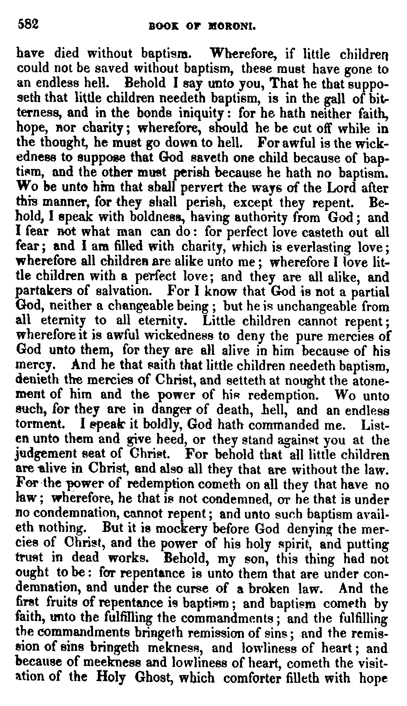 Book of Mormon - Moroni - Page 582