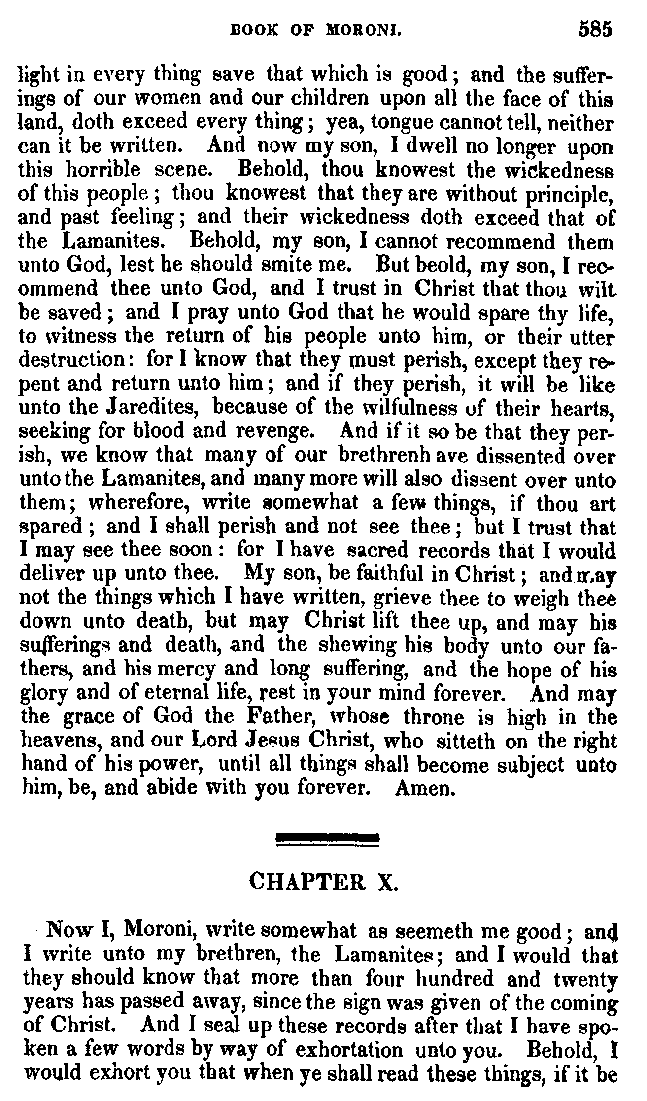 Book of Mormon - Moroni - Page 585