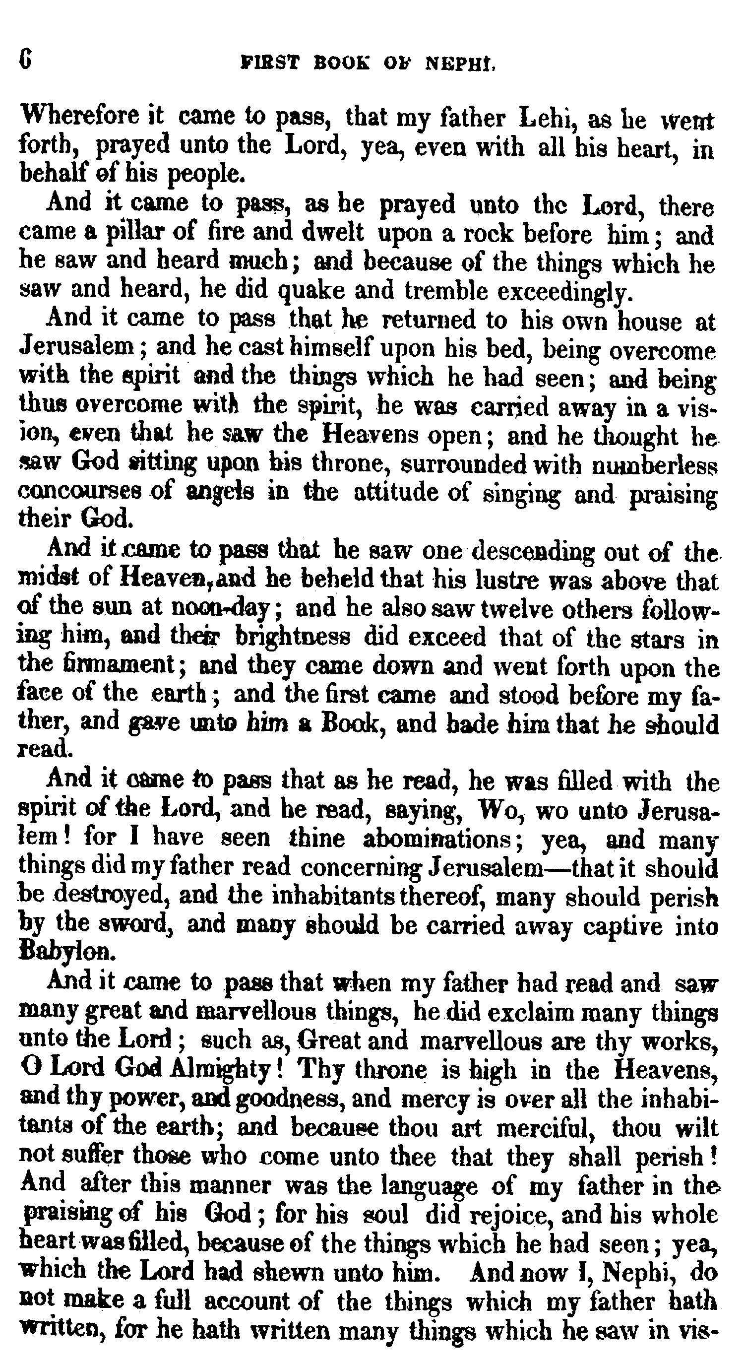 Book Of Mormon - 1 Nephi - Page 6