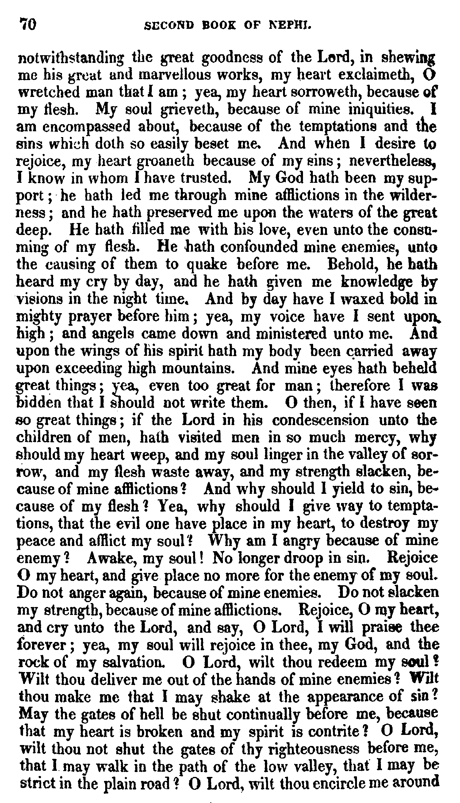 Book Of Mormon - 2 Nephi - Page 70