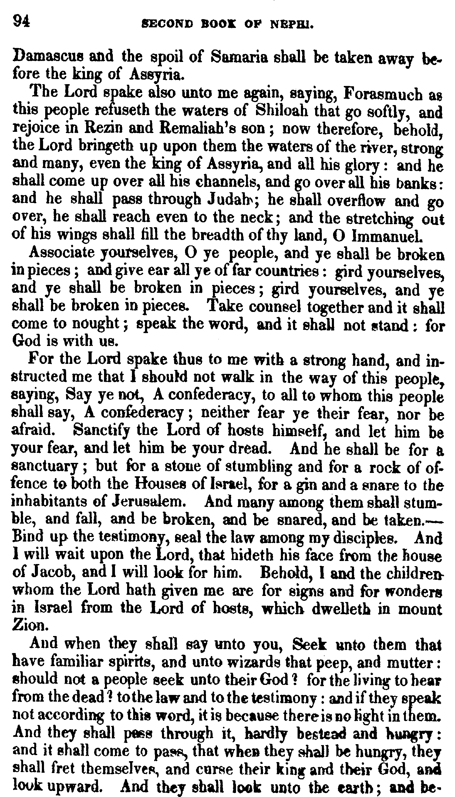 Book Of Mormon - 2 Nephi - Page 94