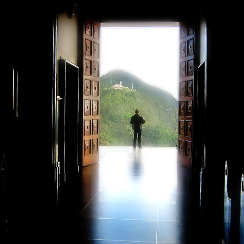 Puerta abierta