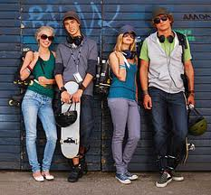 People By Wall