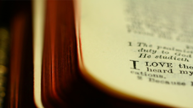 Book Closeup