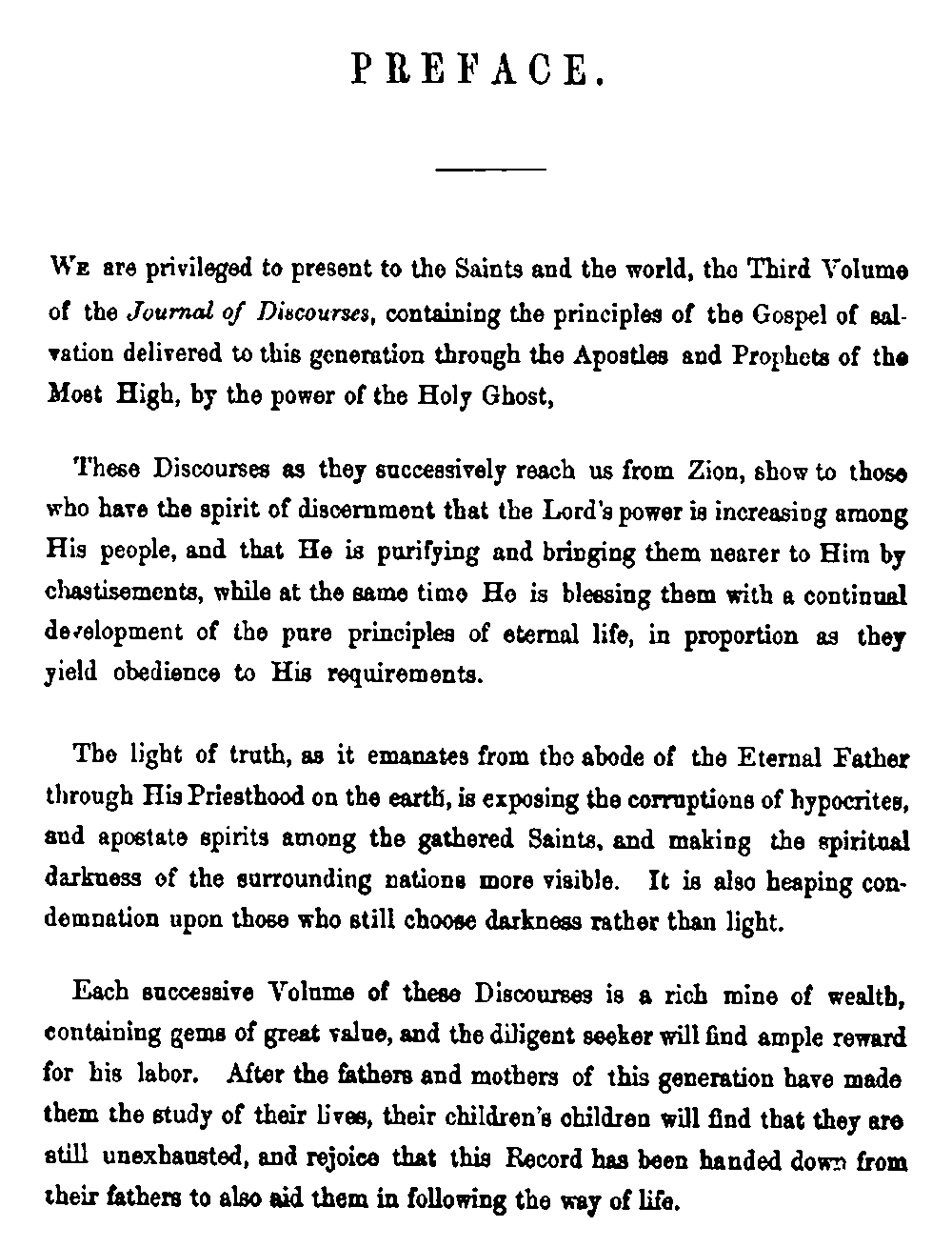 Journal of Discourses, vol. 3, p. iii