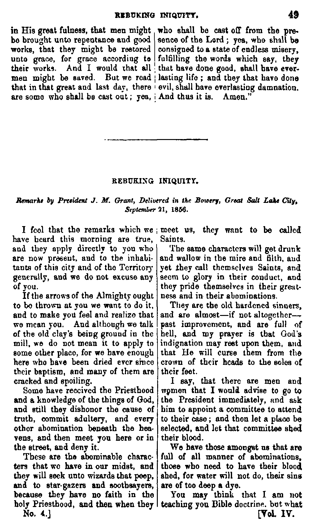 Journal of Discourses, vol. 4, p. 49