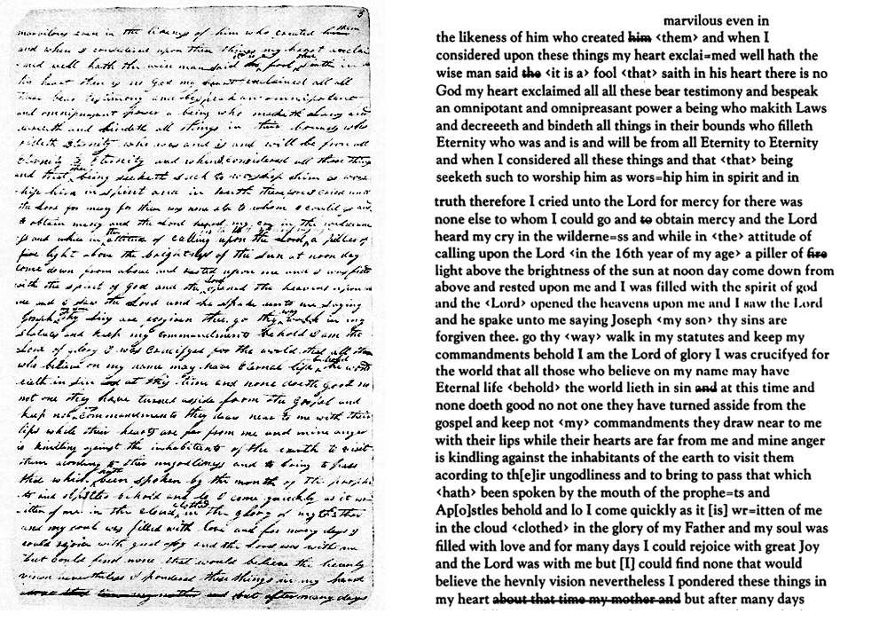 Joseph Smith Papers, History 1832 p.3