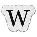 Large Letter W
