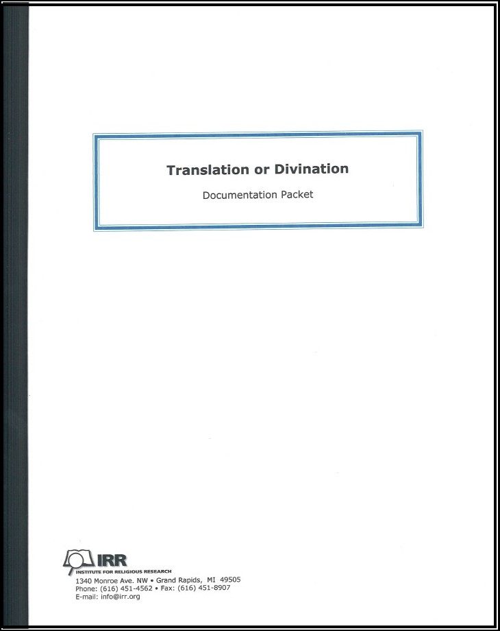 Translation Or Divination