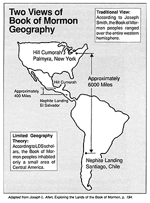Two views of Book of Mormon geography